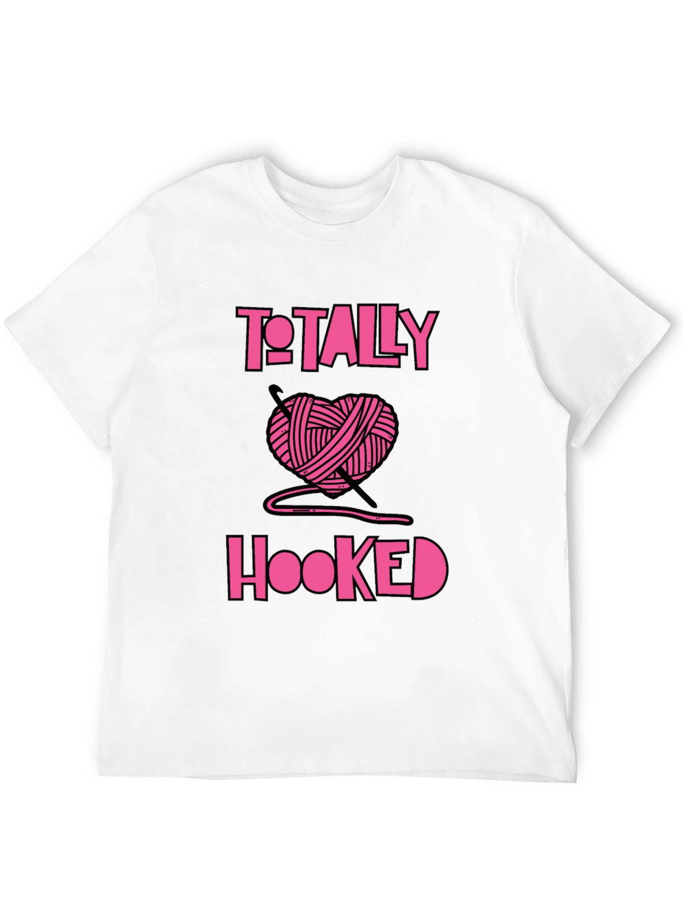 Totally Hooked Crochet T-Shirt