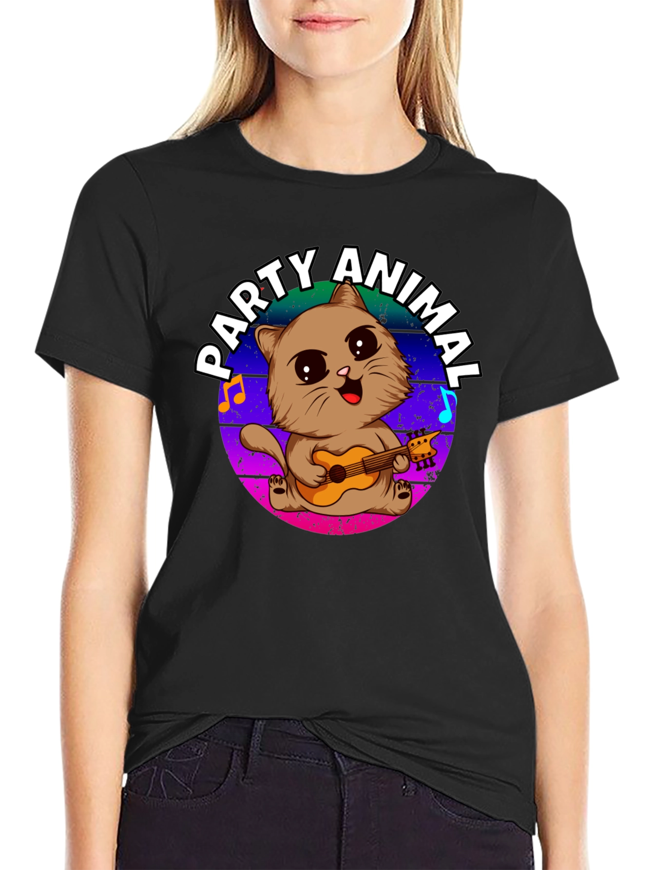 Party Animal Cat T-Shirt