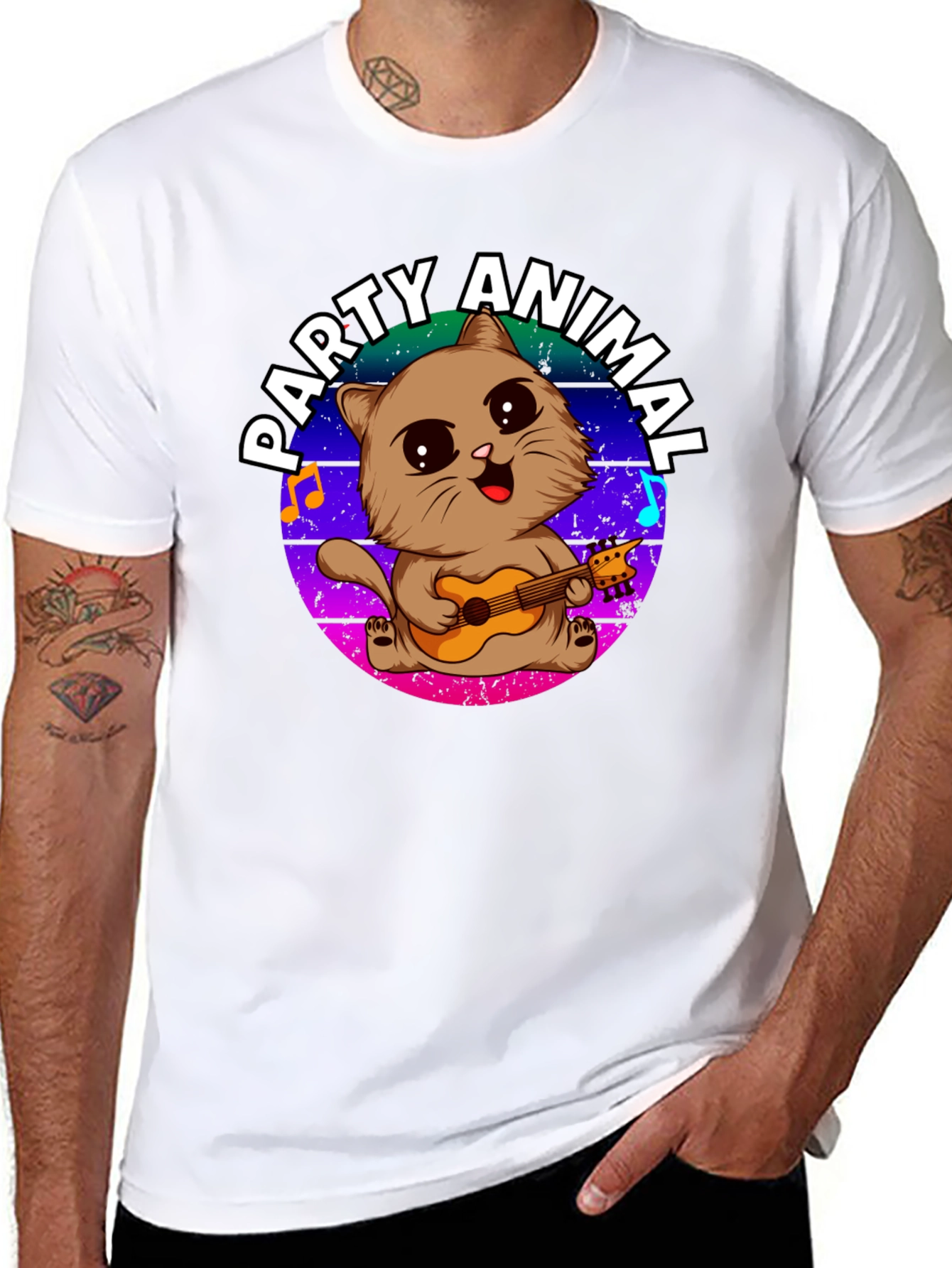 Party Animal Cat T-Shirt