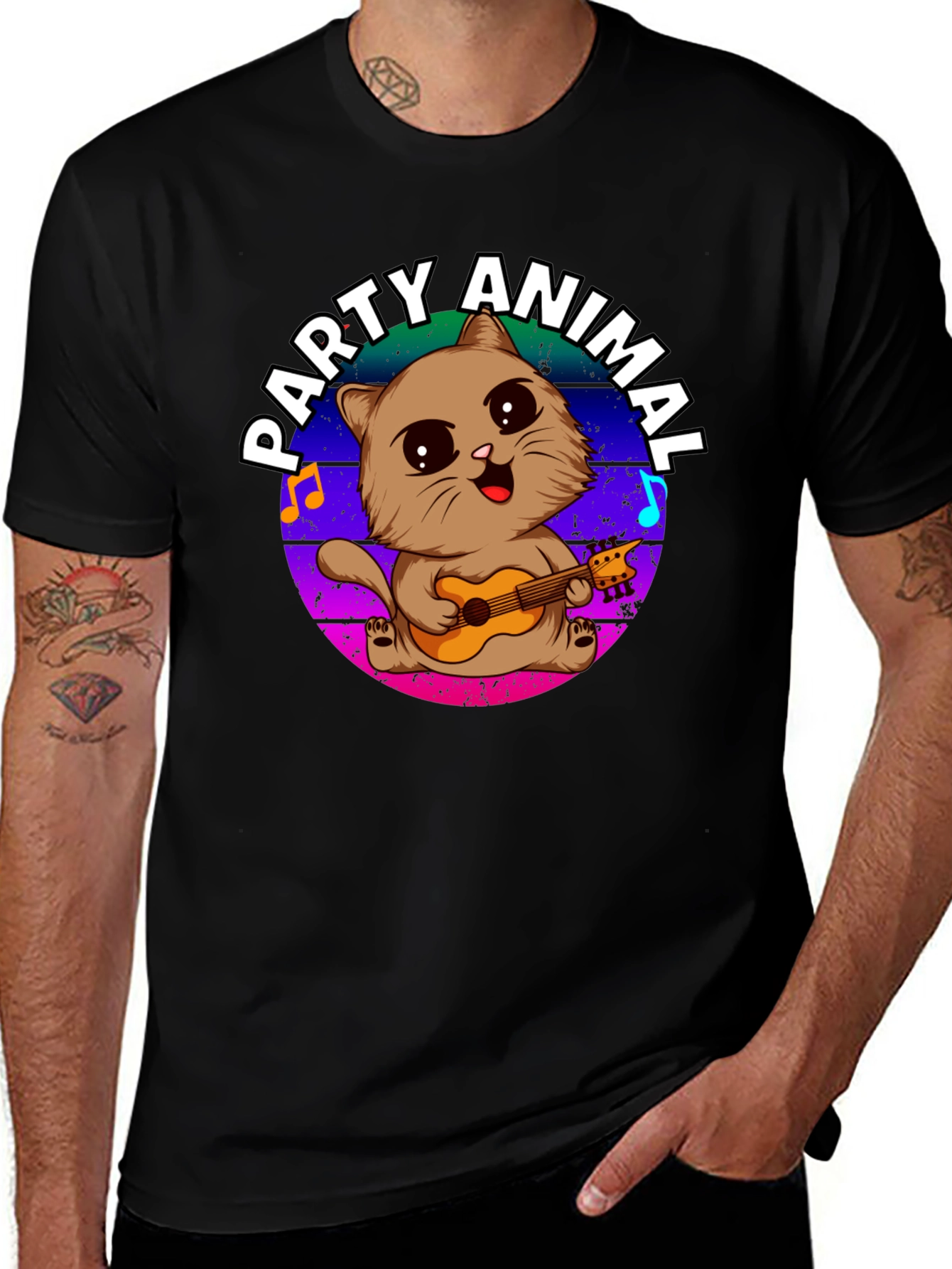 Party Animal Cat T-Shirt