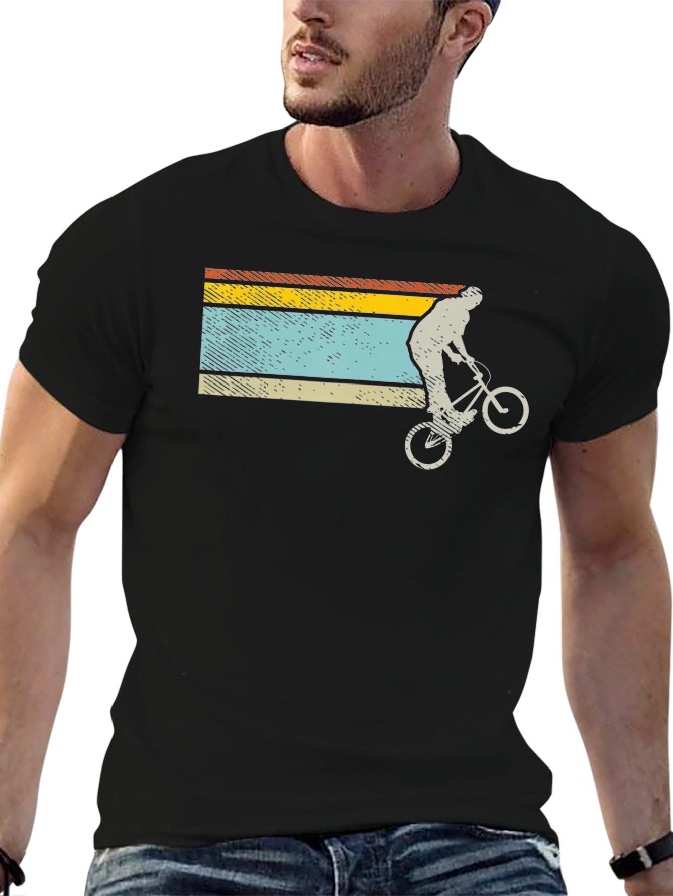 Retro BMX Biker T-Shirt
