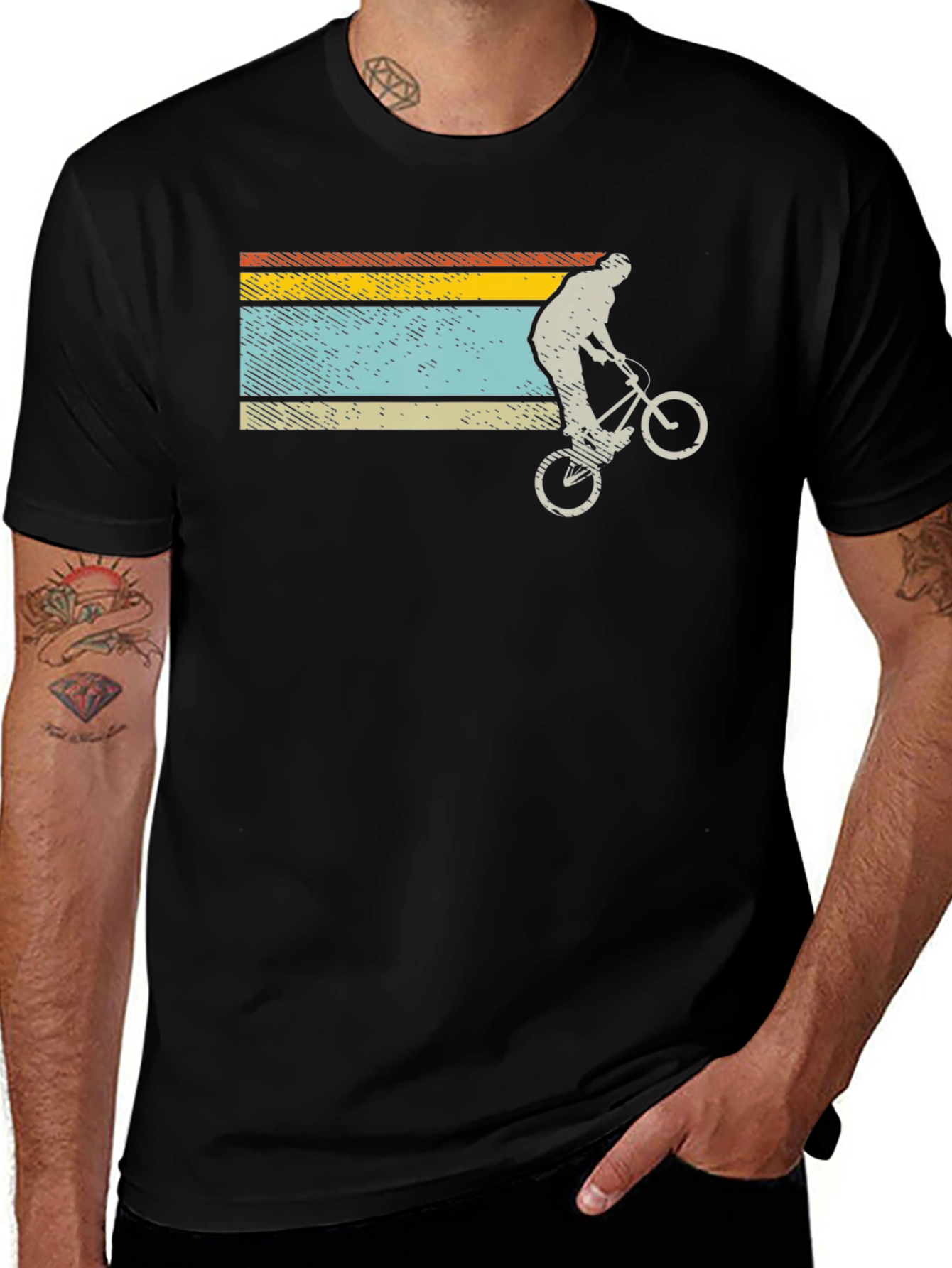 Retro BMX Biker T-Shirt