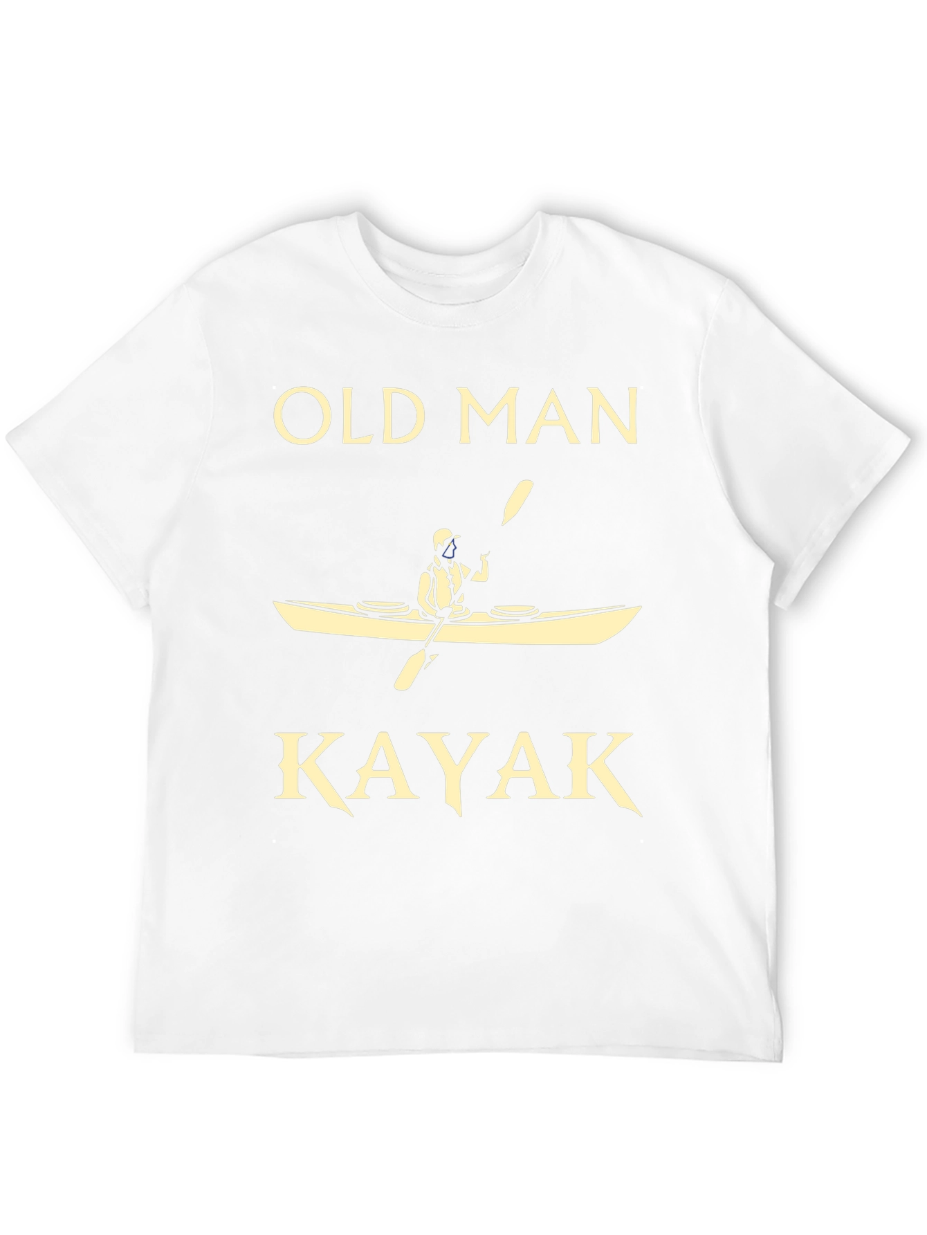 Old Man Kayak Black Graphic Tee