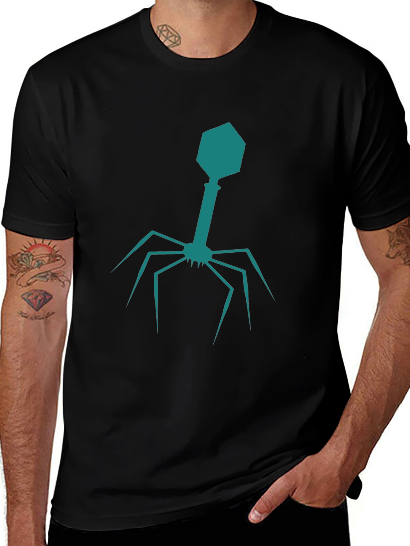 Bacteriophage T-Shirt - Science & Biology Tee
