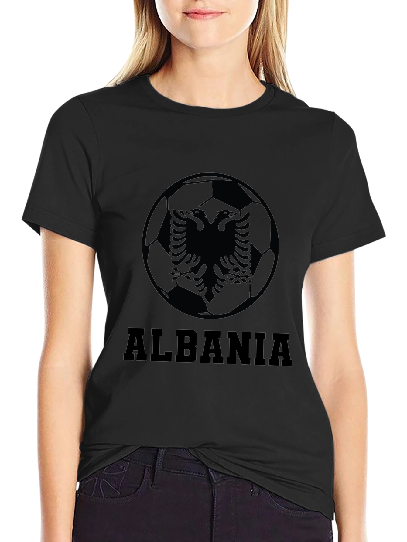 Albania Soccer T-Shirt - Eagle Crest