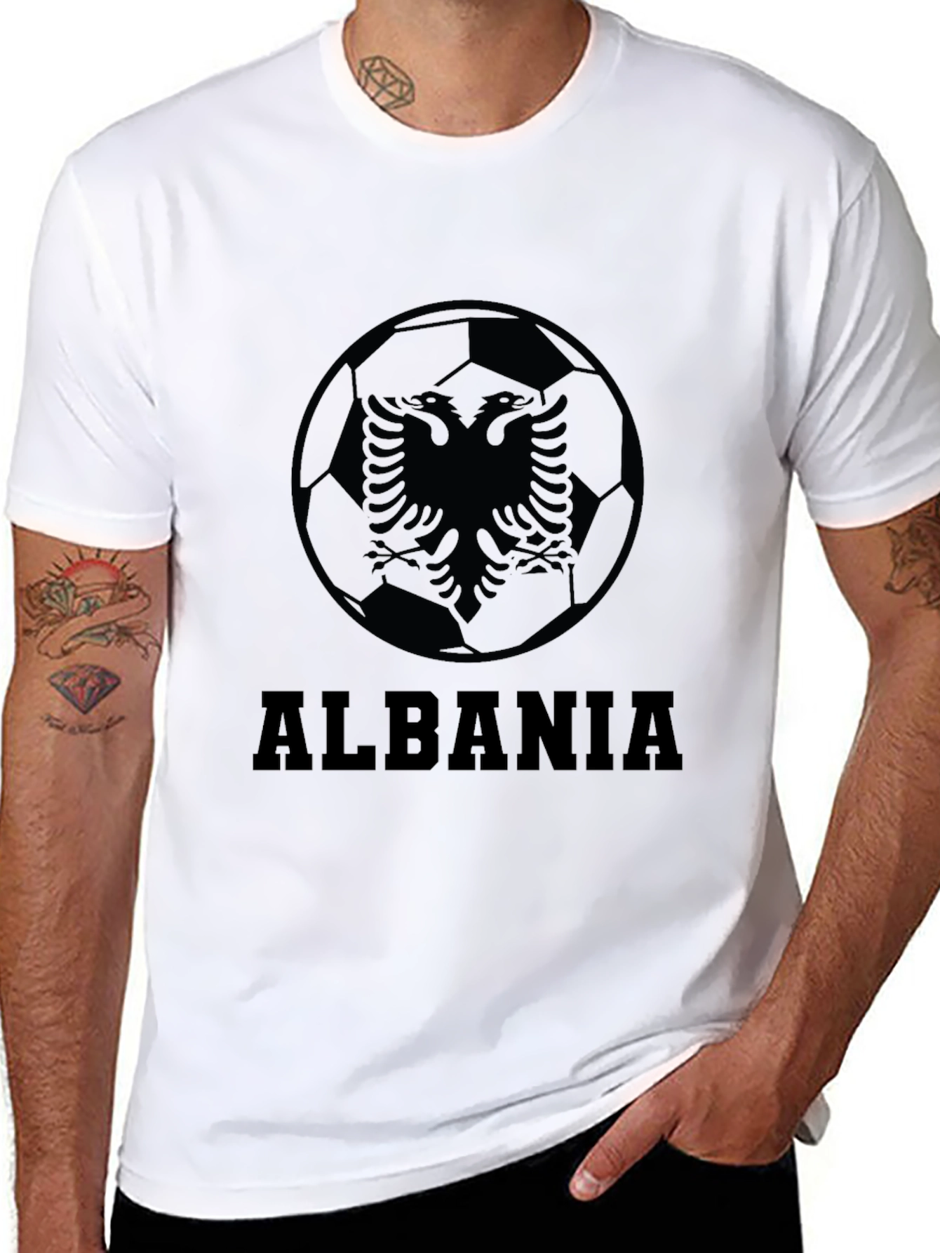 Albania Soccer T-Shirt - Eagle Crest
