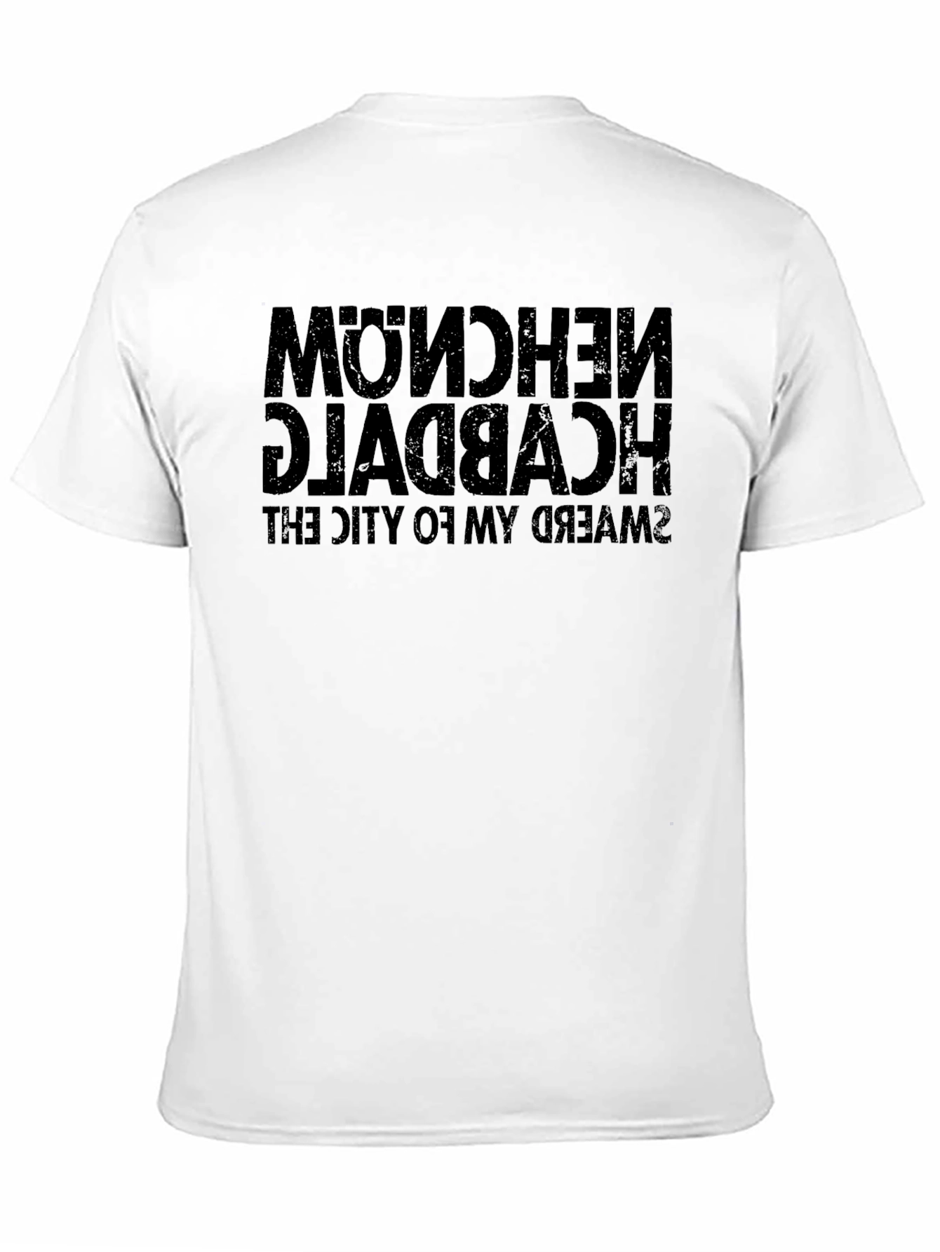 Mens Moncton Black Graphic T-Shirt