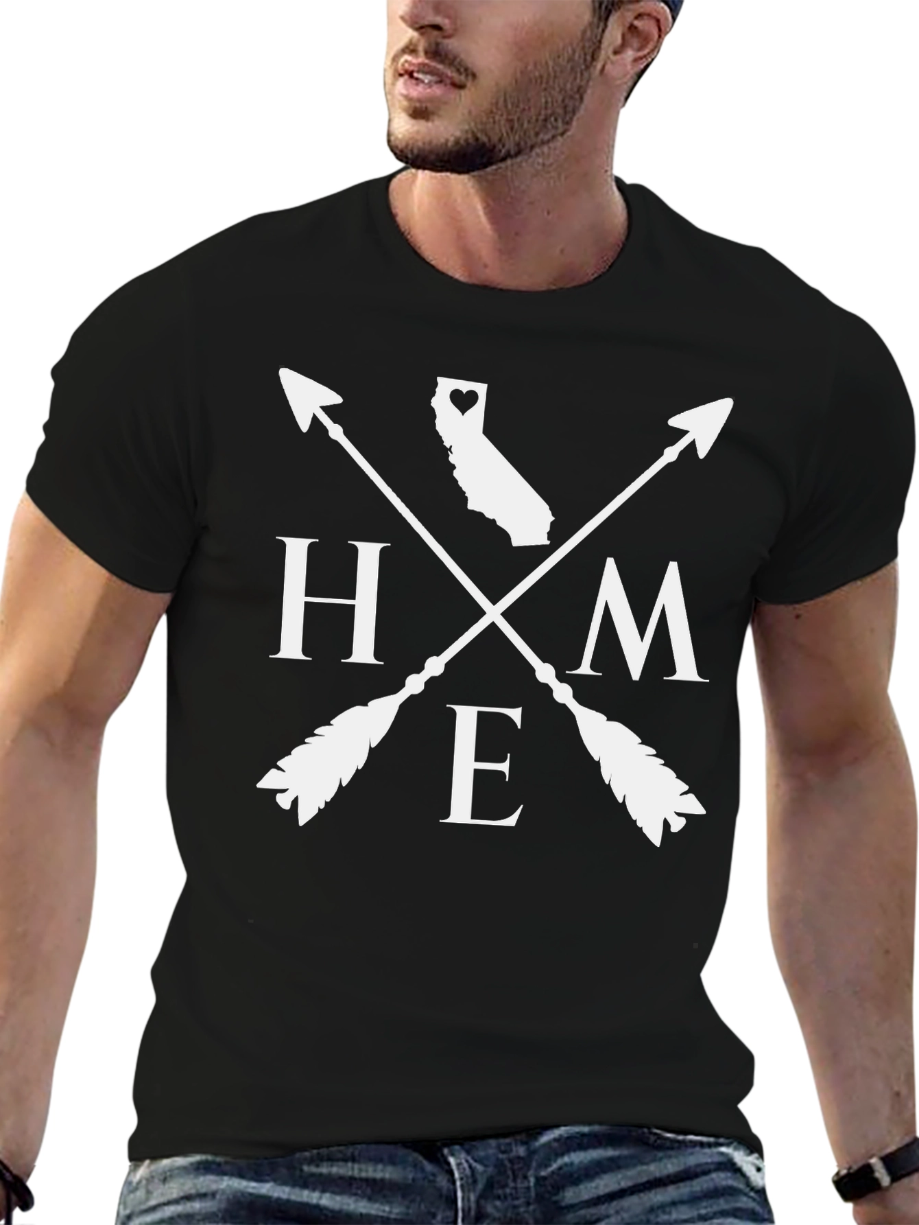 Home State T-Shirt Arrow Design