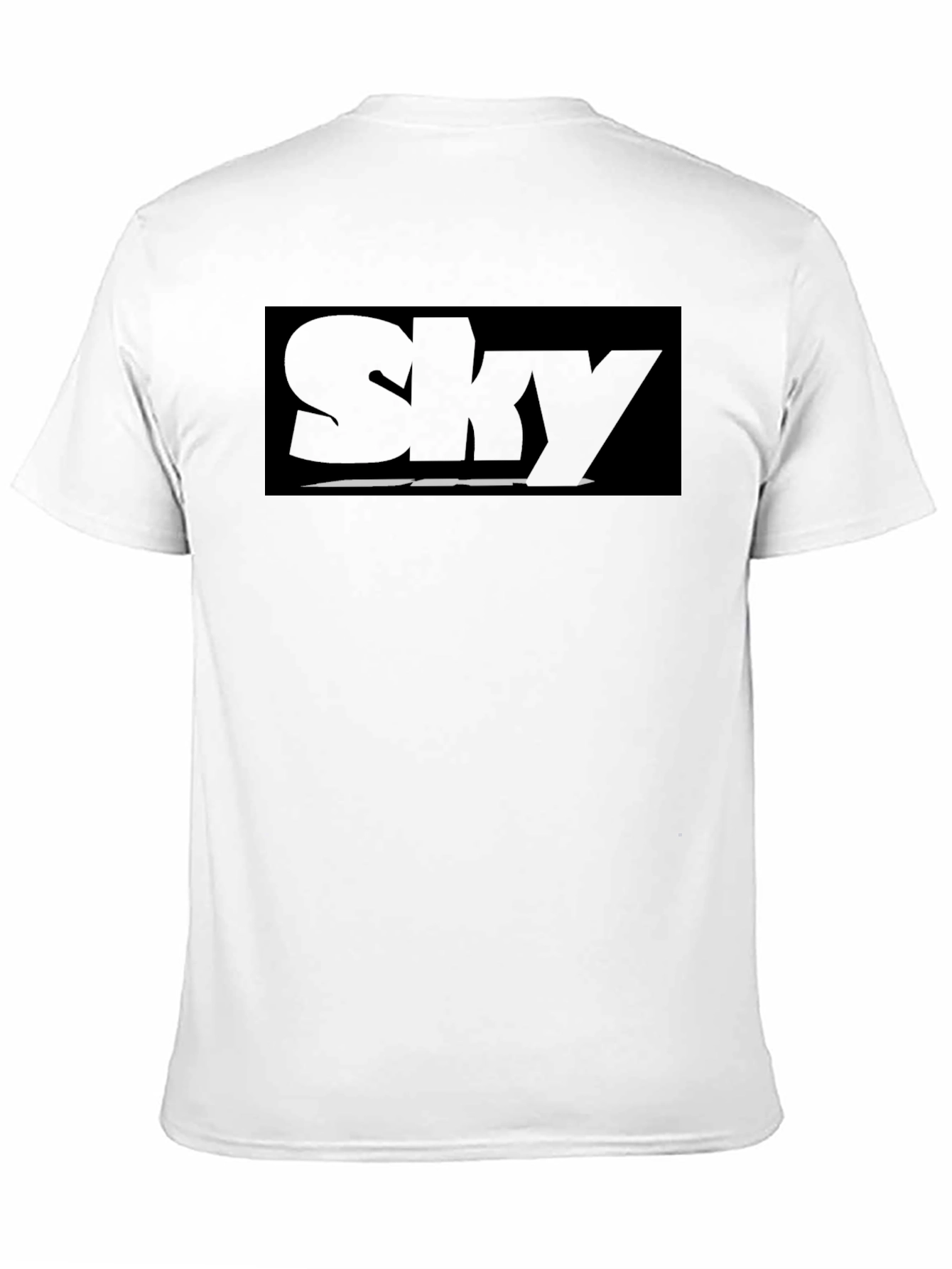 Sky Graphic Black T-Shirt