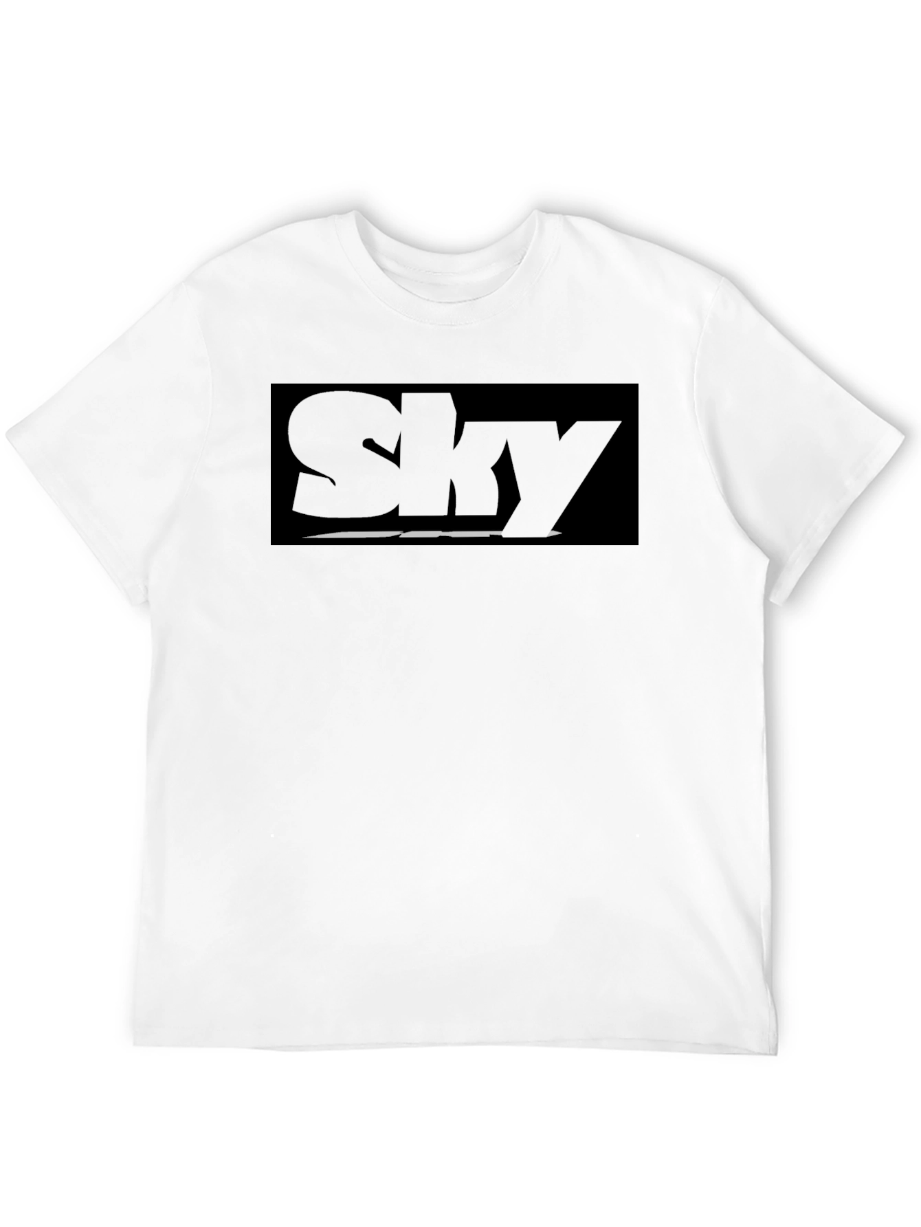 Sky Graphic Black T-Shirt