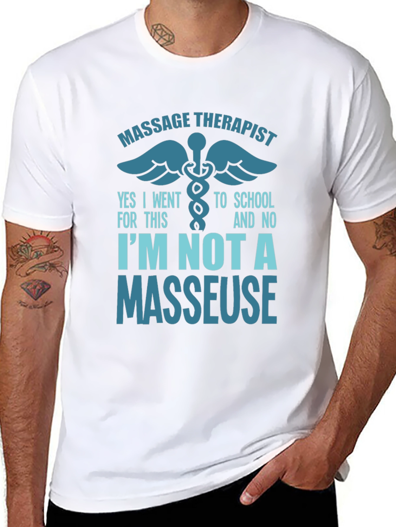 Massage Therapist T-Shirt - Funny & Comfortable