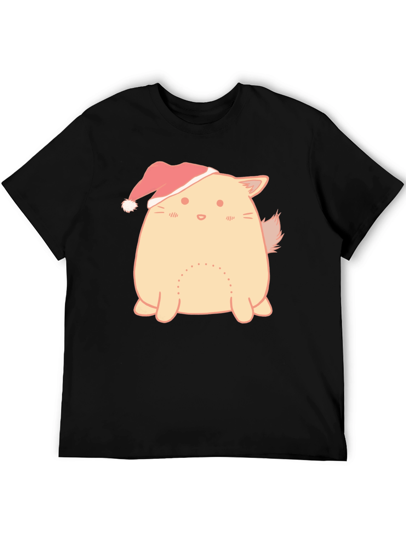 Festive Cat T-Shirt - Holiday Cheer