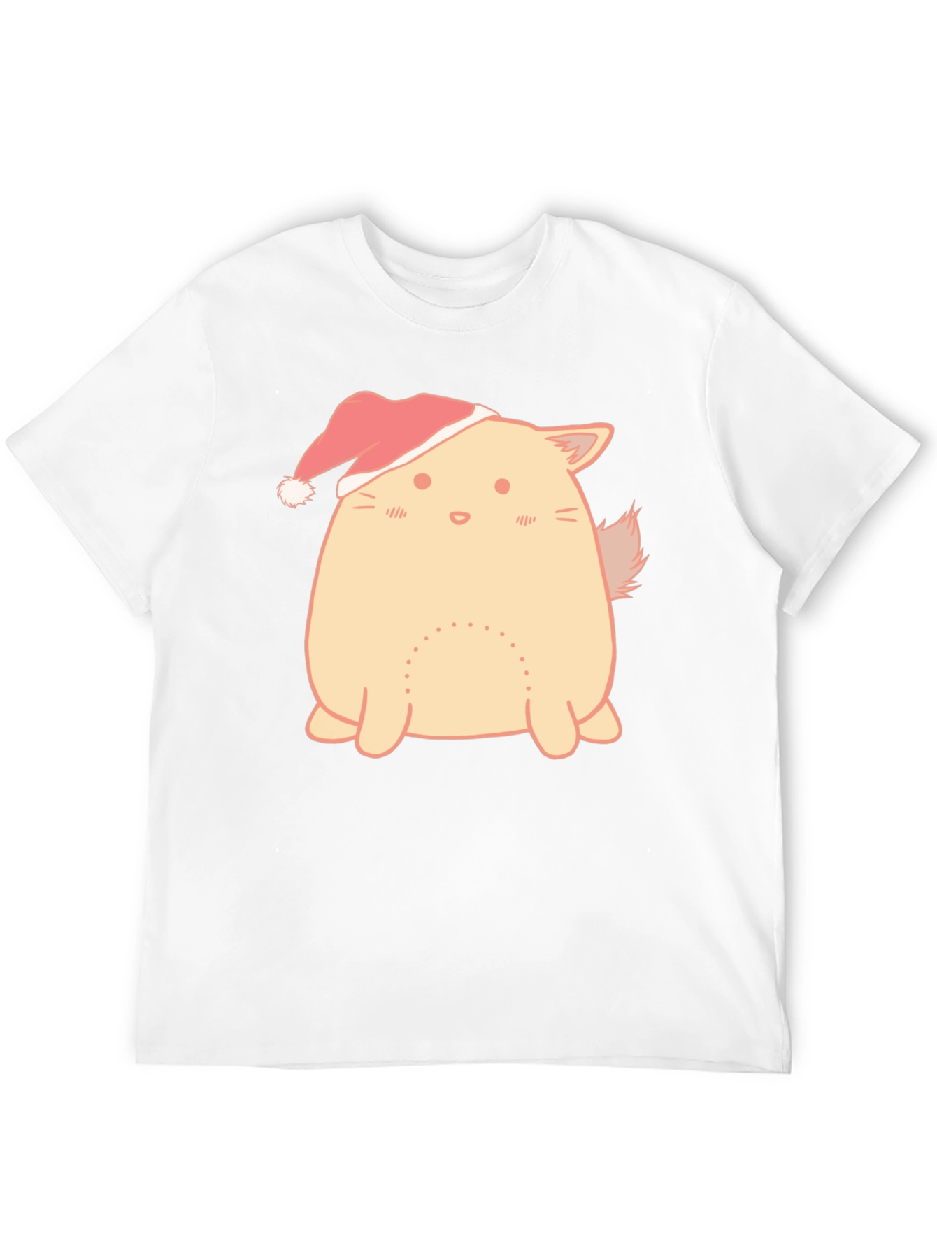 Festive Cat T-Shirt - Holiday Cheer