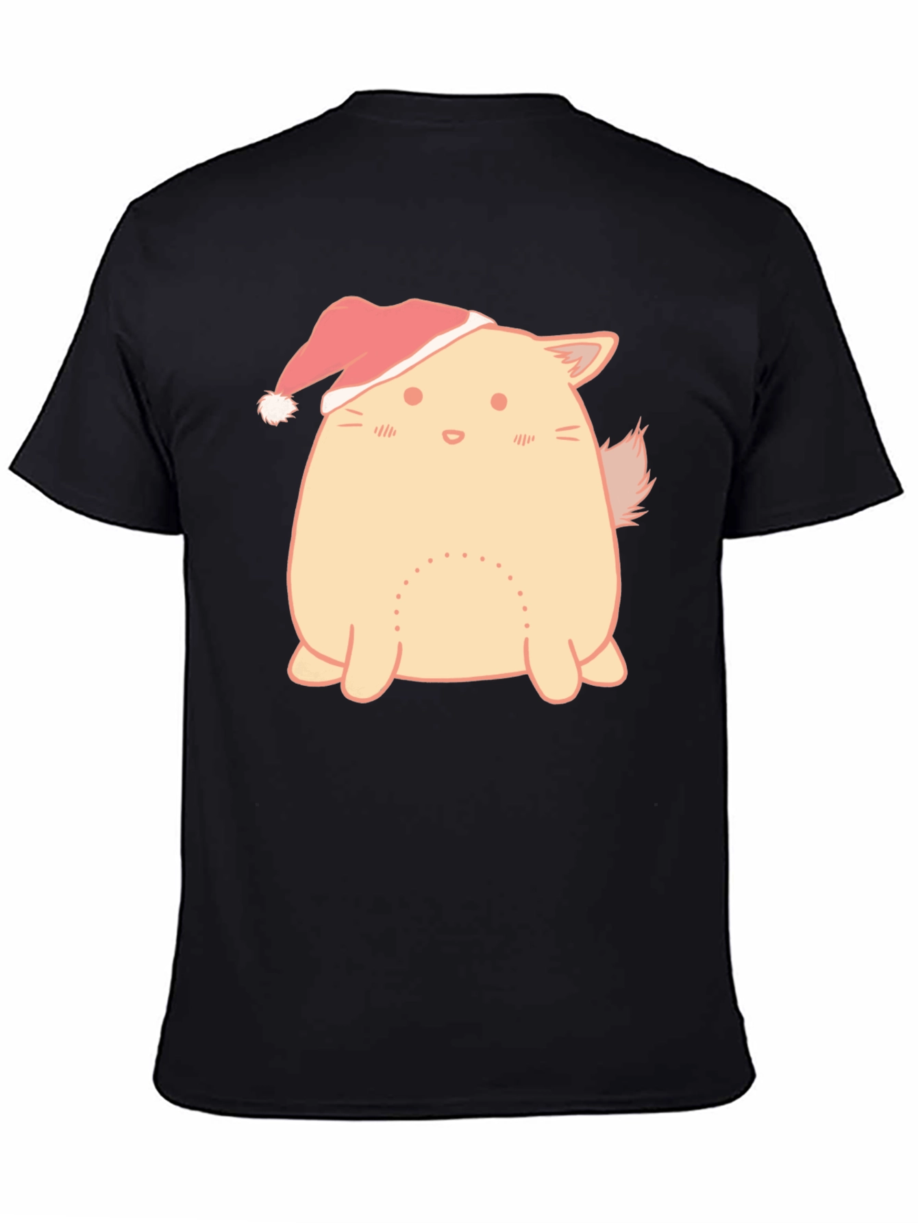 Festive Cat T-Shirt - Holiday Cheer