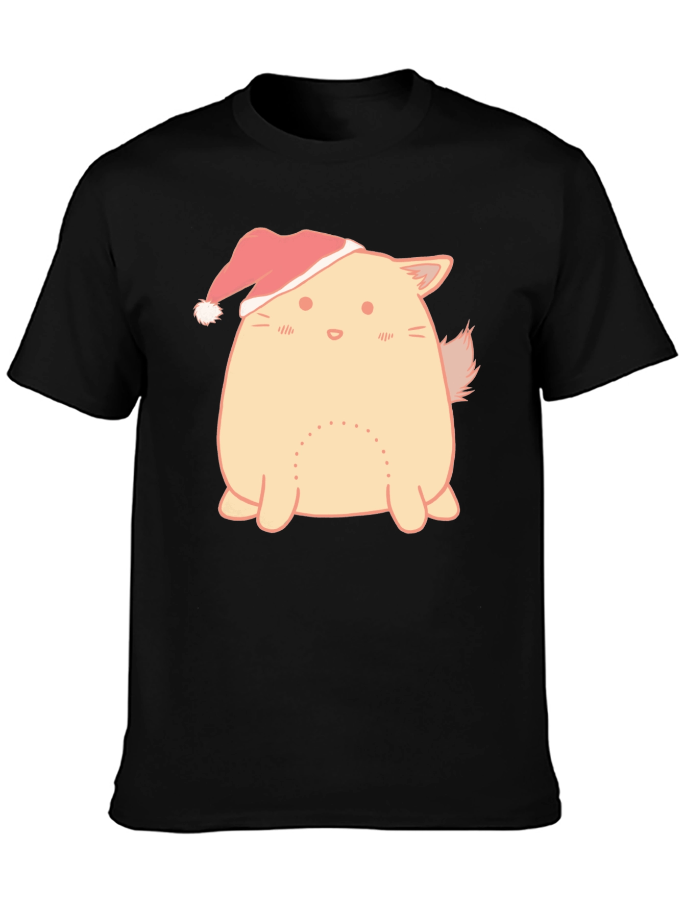 Festive Cat T-Shirt - Holiday Cheer