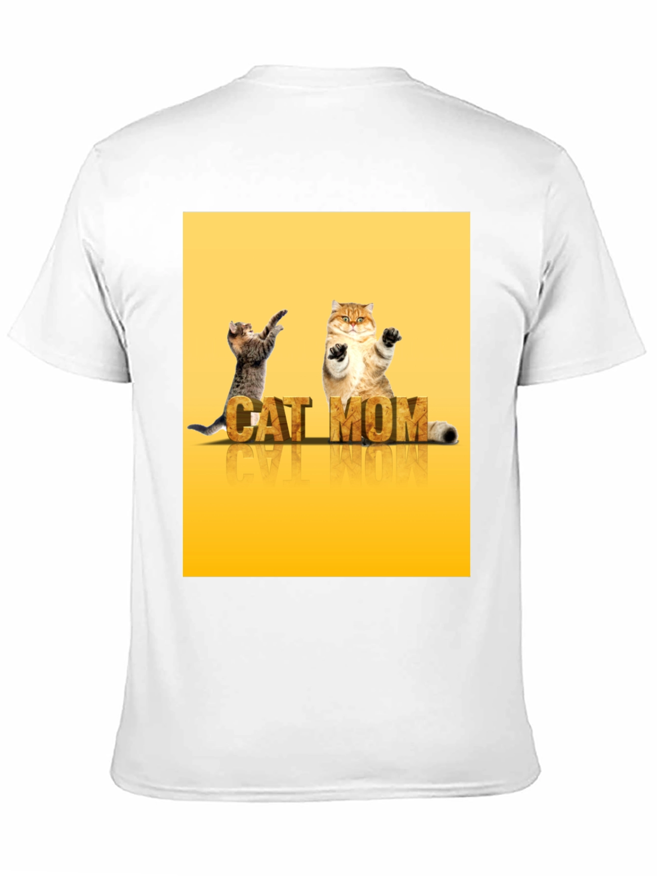 Funny Cat Mom T-Shirt - Cute Kitten Graphic Tee