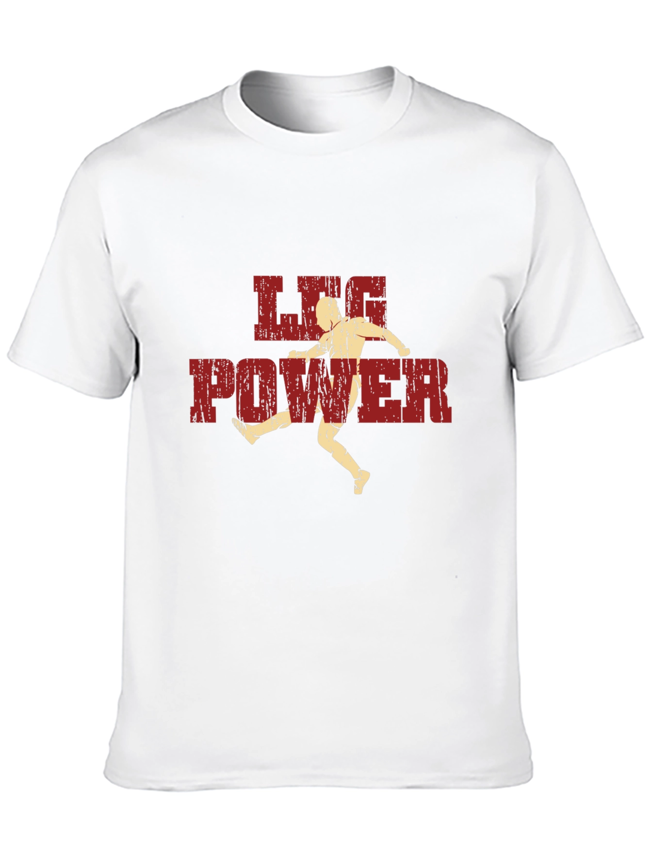 Leg Power Graphic T-Shirt - Black