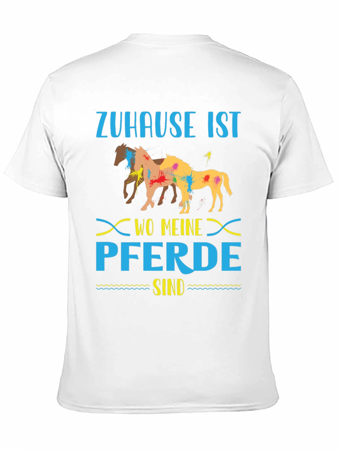 Zuhause Ist Wo Meine Pferde Sind T-Shirt