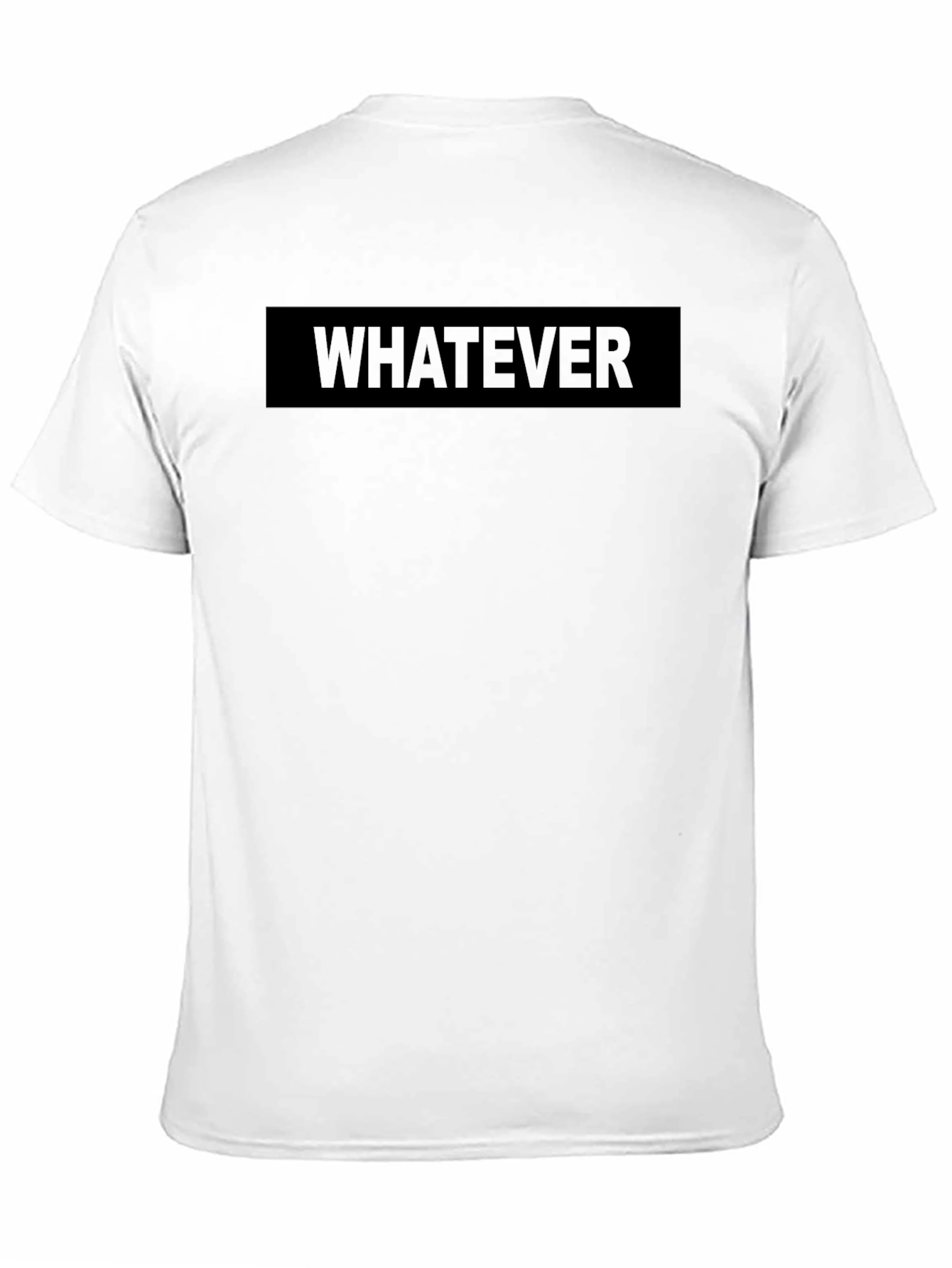 Whatever Graphic Tee - Mens Black T-Shirt