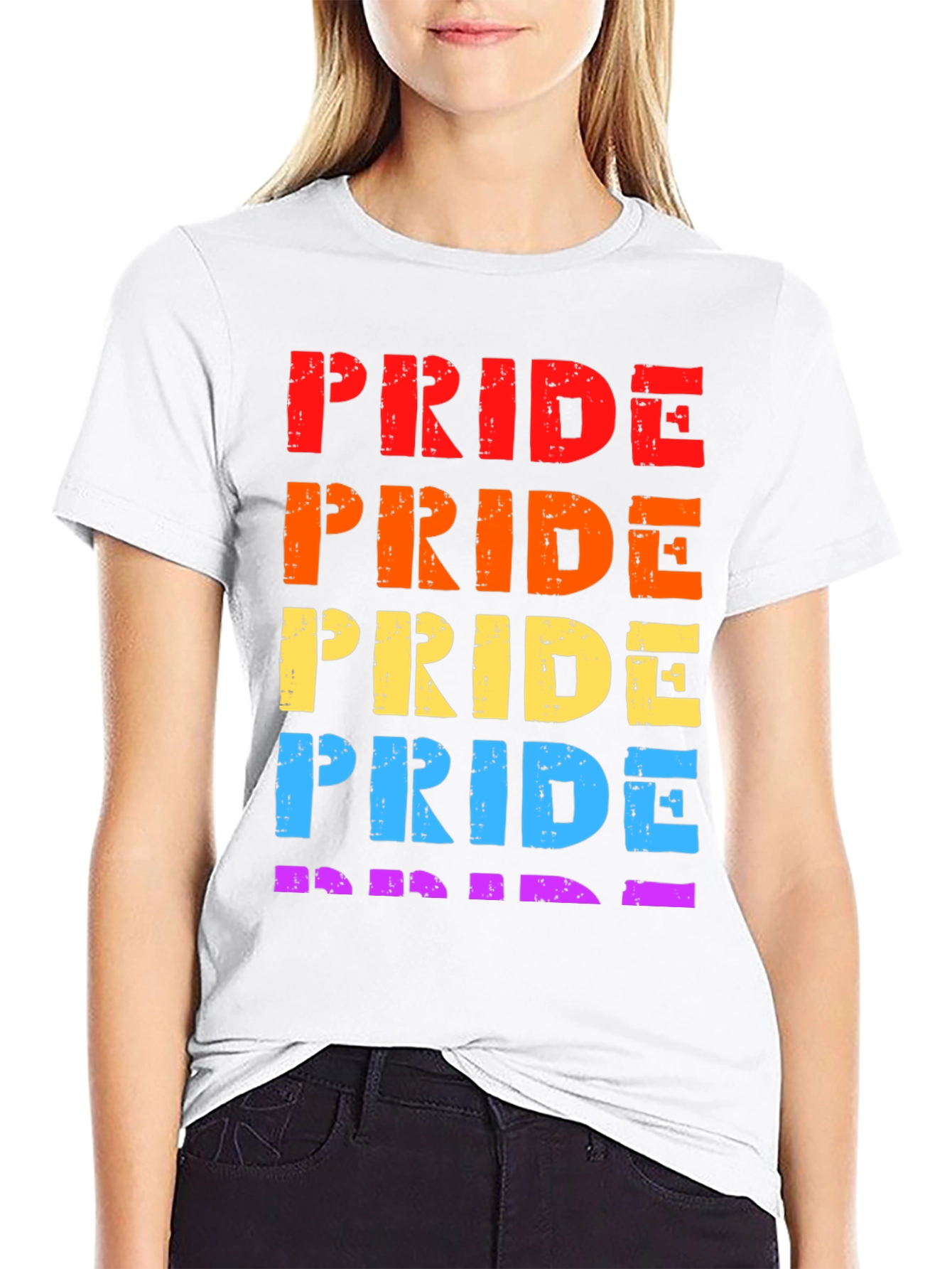 Pride Rainbow T-Shirt - LGBTQ+ Pride Month Tee