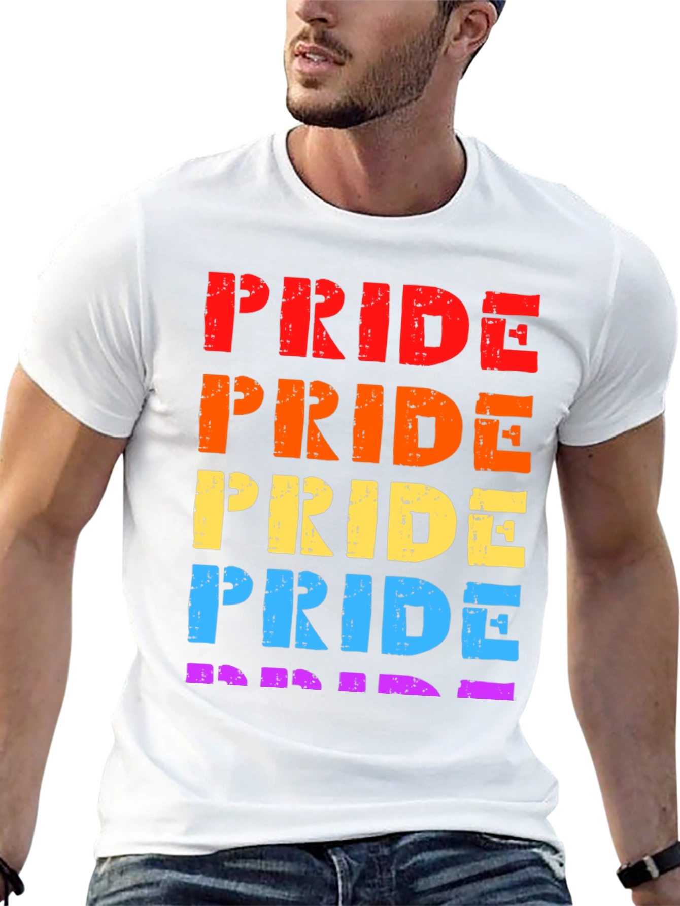 Pride Rainbow T-Shirt - LGBTQ+ Pride Month Tee