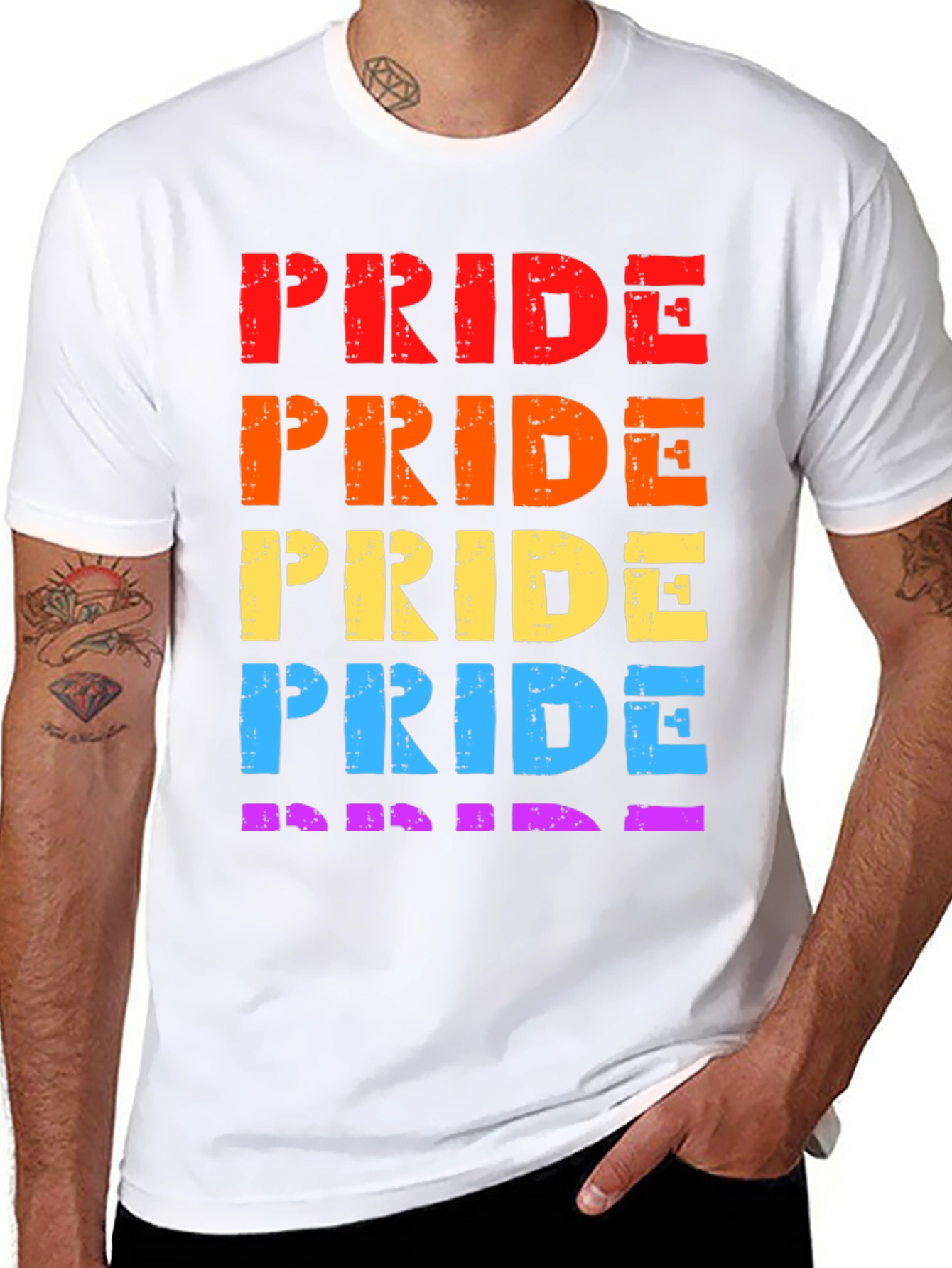 Pride Rainbow T-Shirt - LGBTQ+ Pride Month Tee
