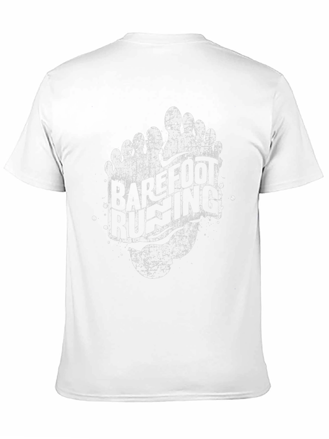 Barefoot Running Graphic Tee - Comfort & Style