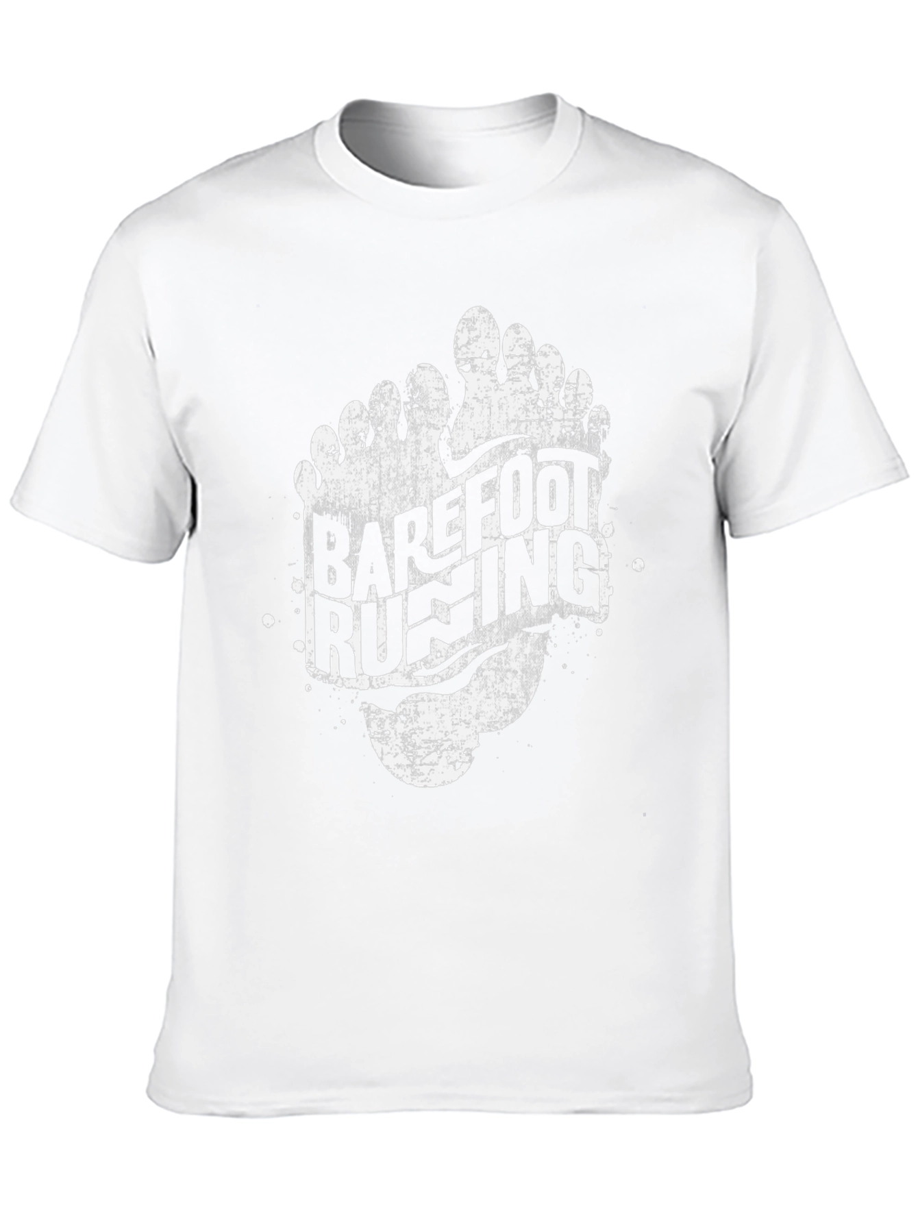Barefoot Running Graphic Tee - Comfort & Style