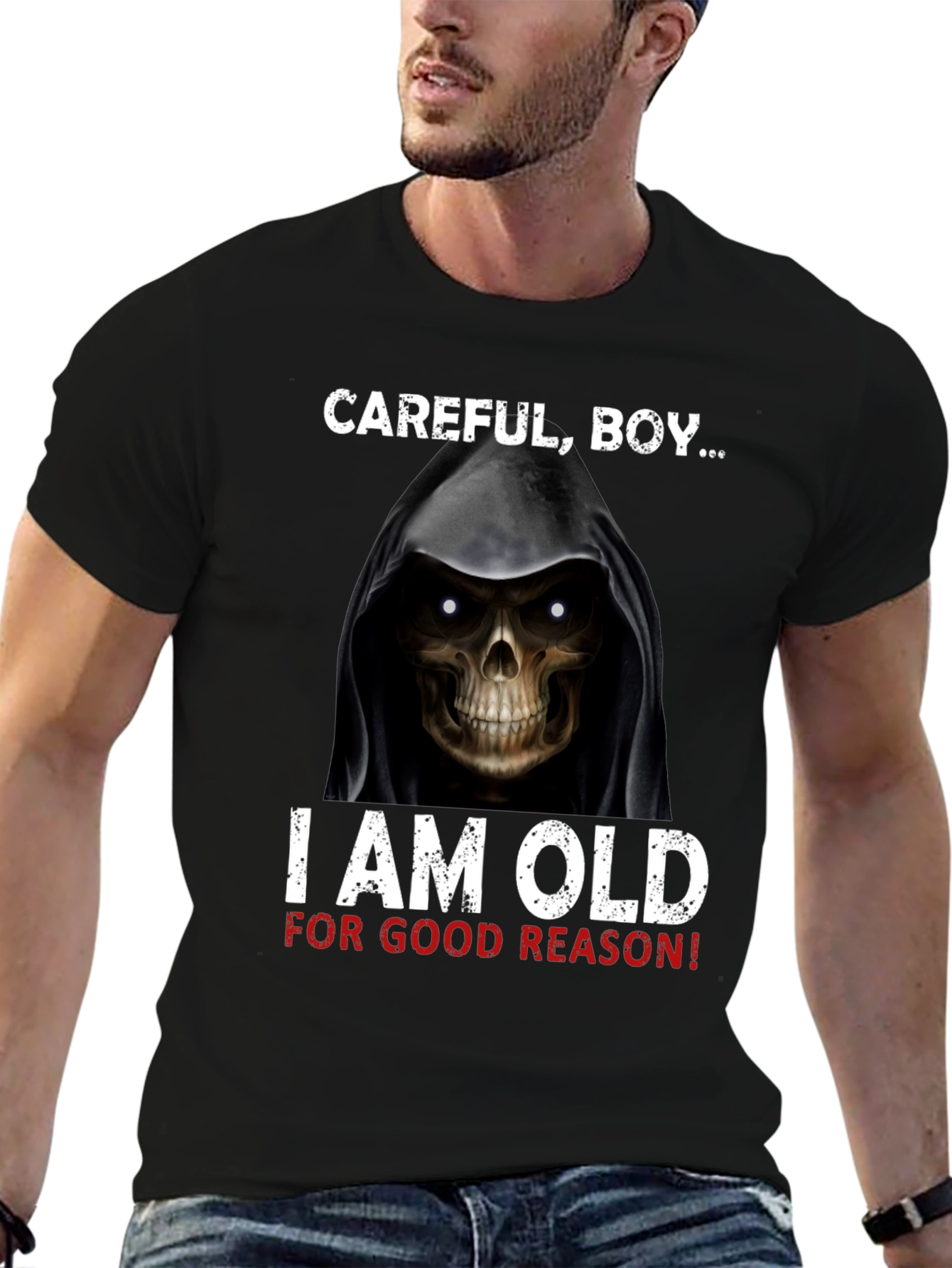 Careful Boy I am Old T-Shirt