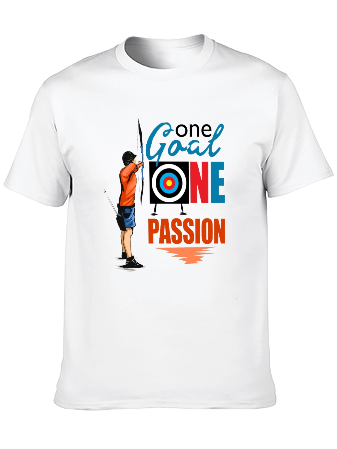 Archery Goal Passion Graphic Tee