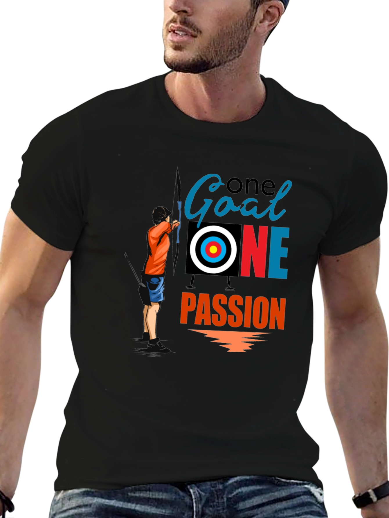 Archery Goal Passion Graphic Tee