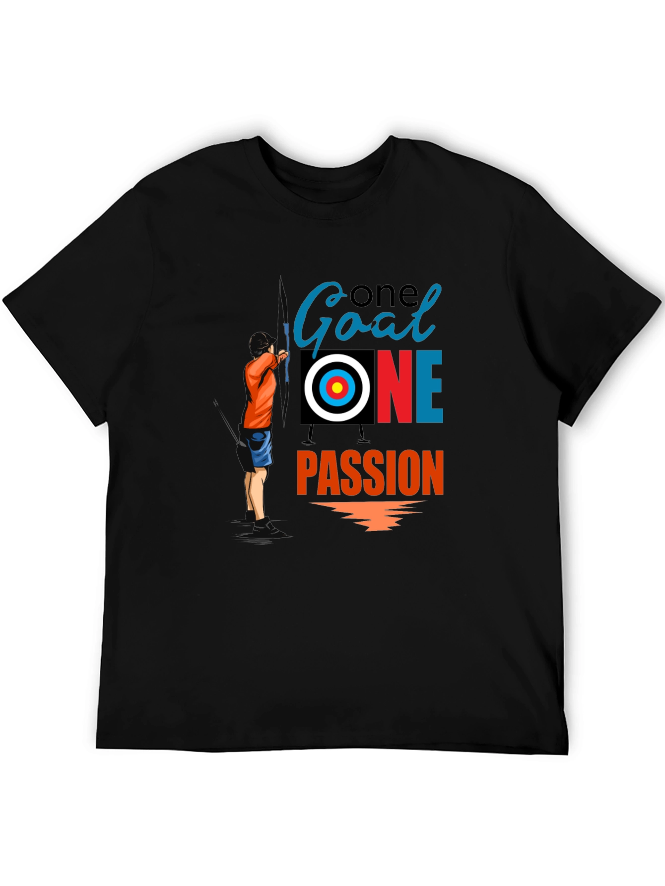 Archery Goal Passion Graphic Tee