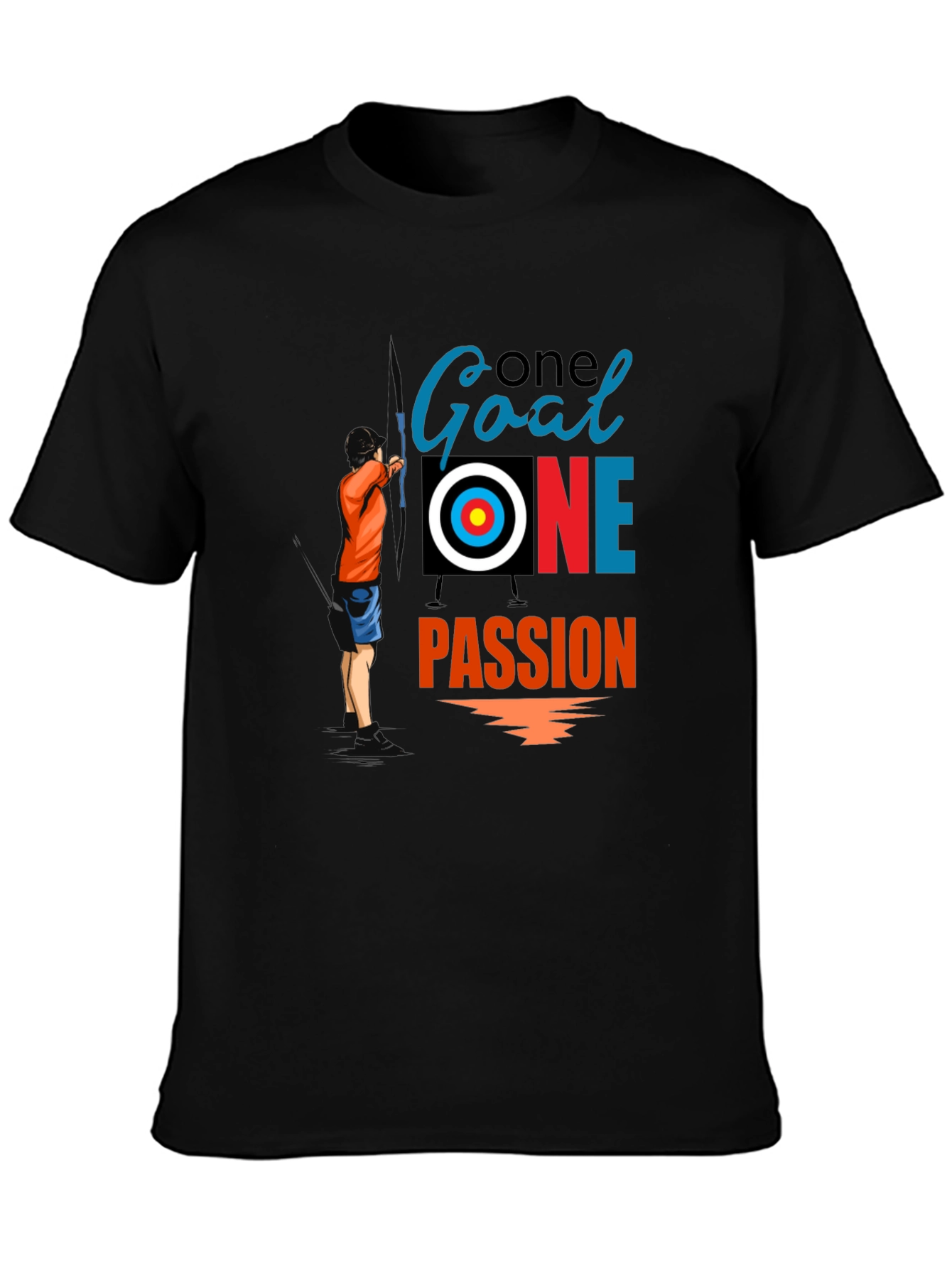 Archery Goal Passion Graphic Tee
