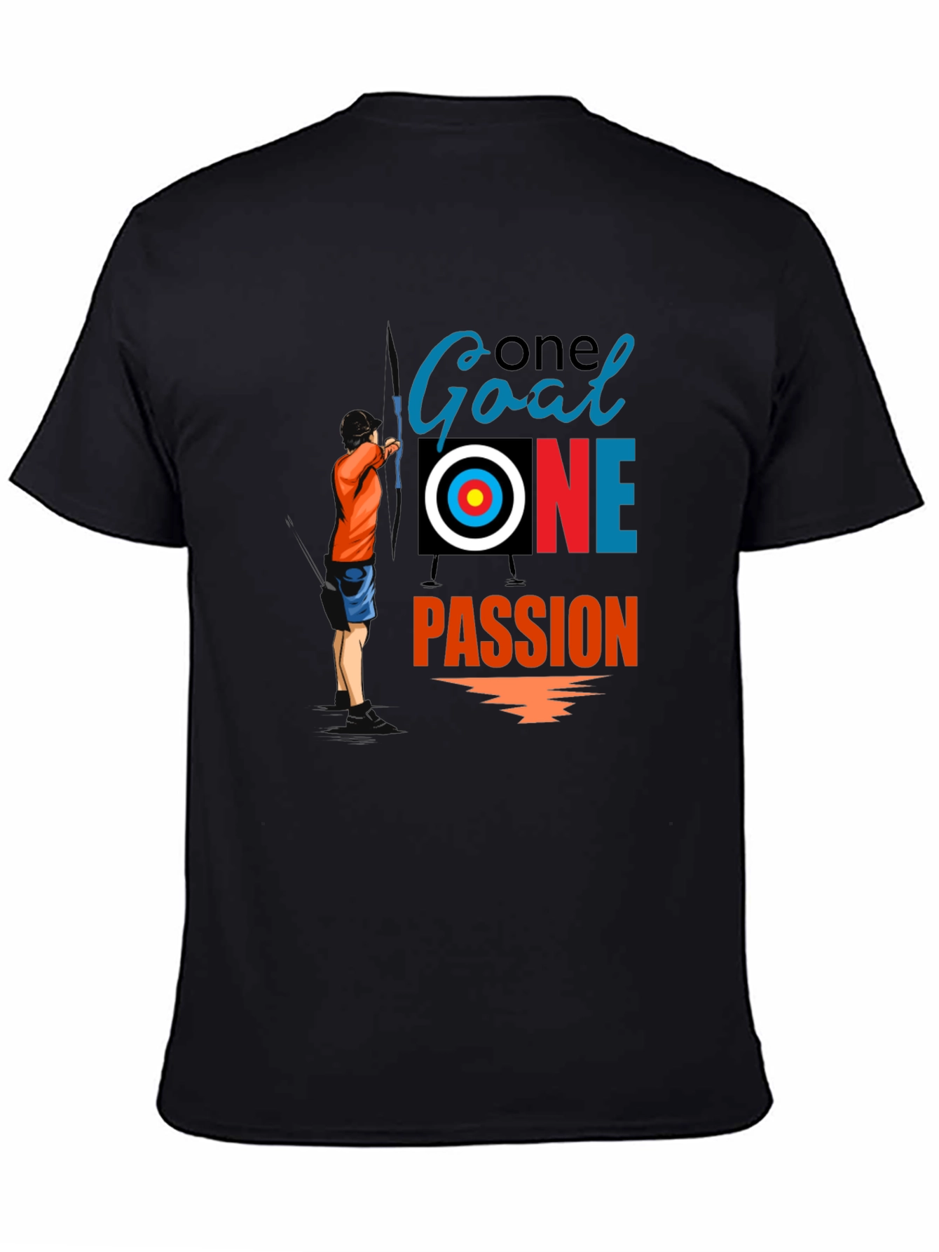 Archery Goal Passion Graphic Tee