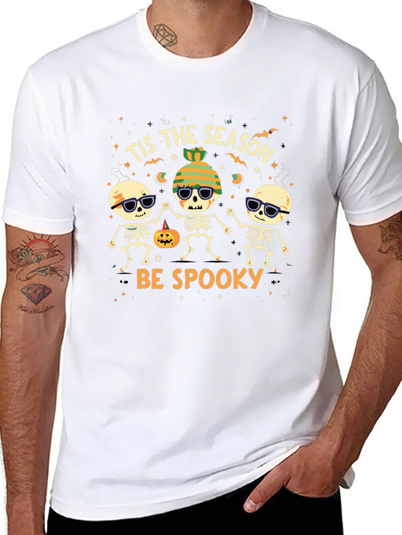 Tis the Season Be Spooky Halloween T-Shirt
