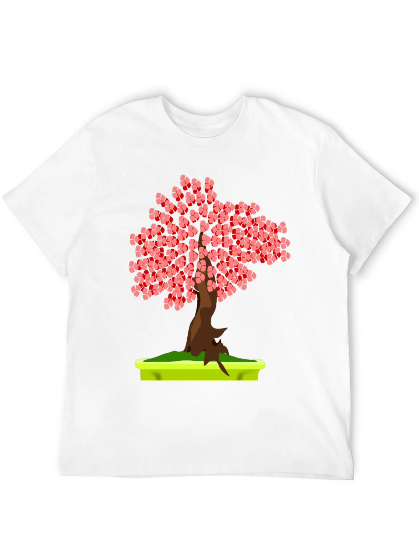 Bonsai Tree Graphic Tee - Unique Stylish Casual Wear