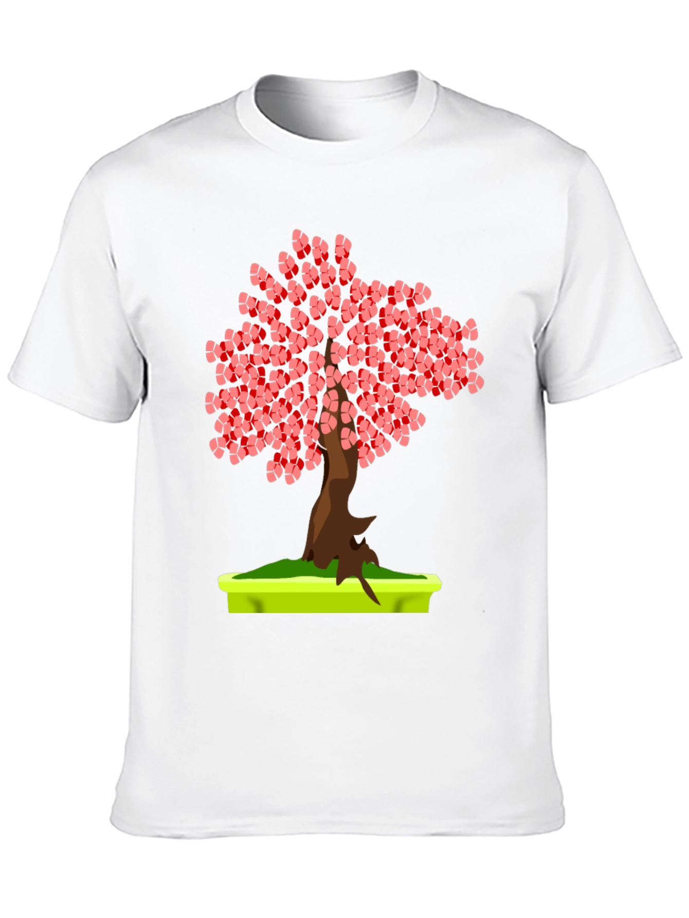 Bonsai Tree Graphic Tee - Unique Stylish Casual Wear
