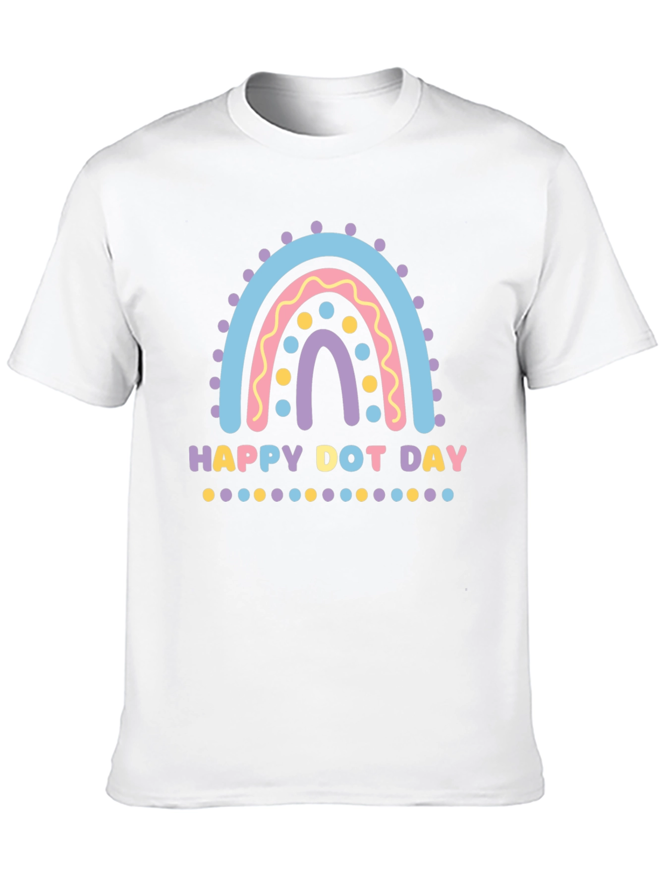 Happy Dot Day Rainbow Graphic Tee - Unisex