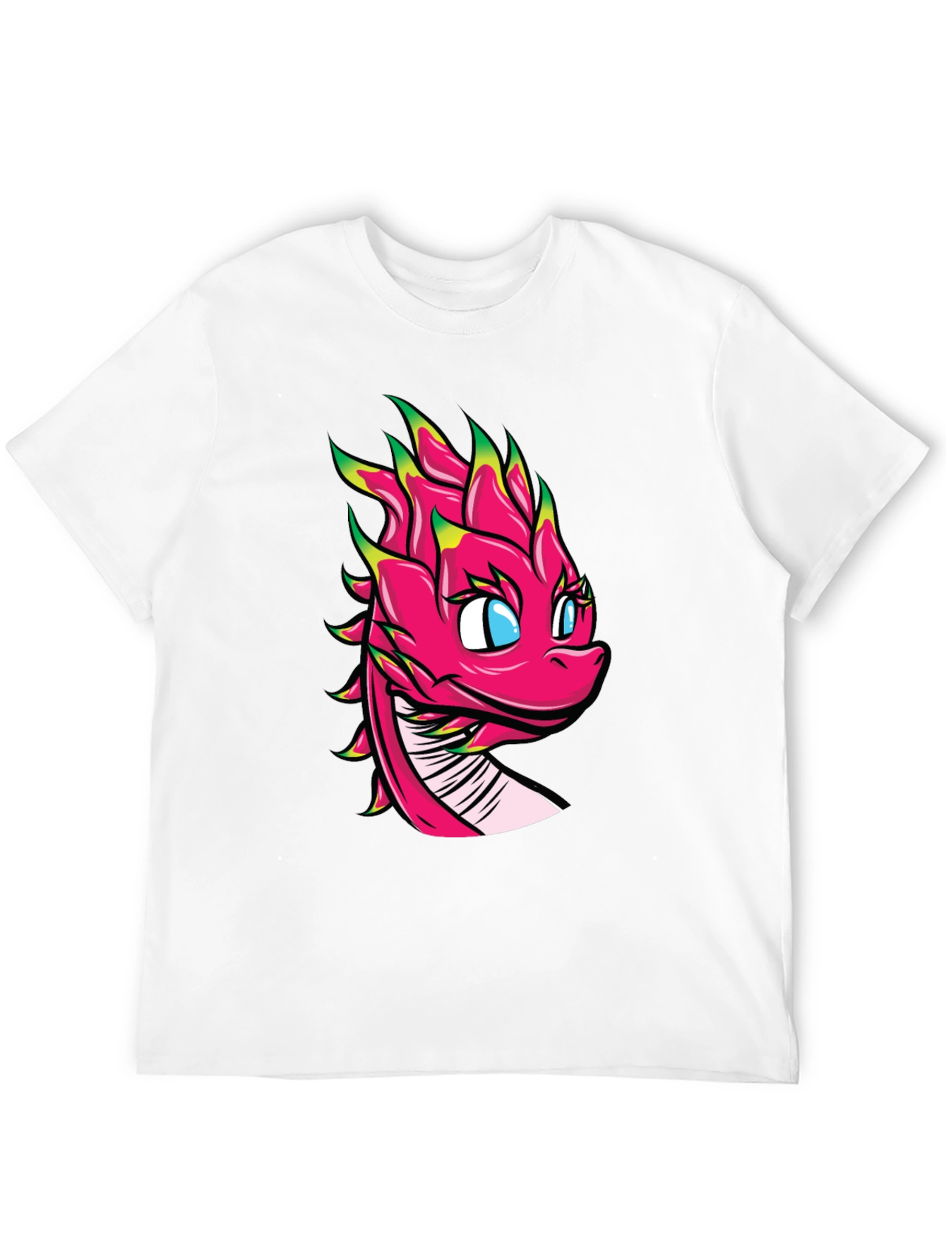 Dragon Fruit Graphic Tee - Cute Cartoon Dragon Shirt