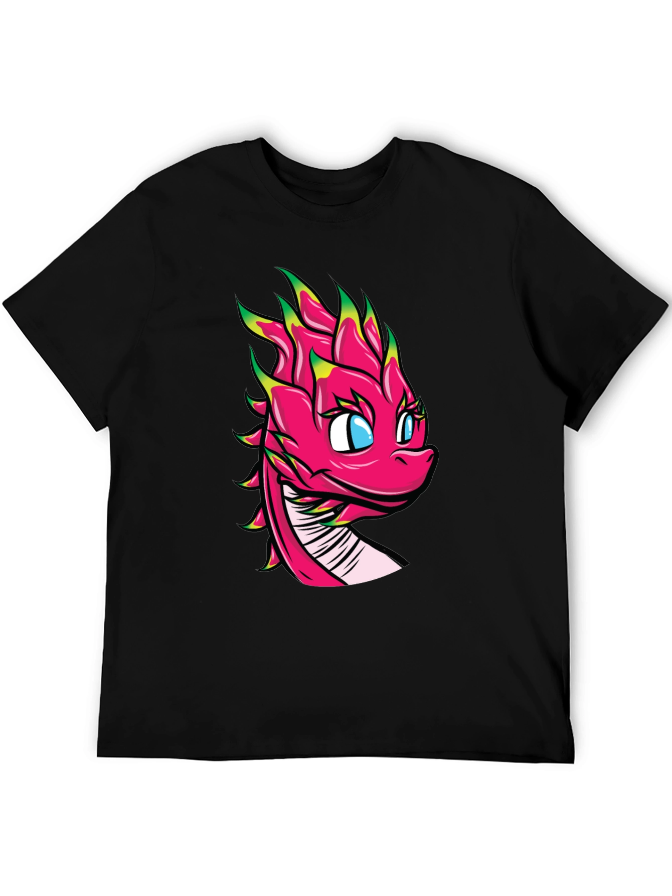 Dragon Fruit Graphic Tee - Cute Cartoon Dragon Shirt