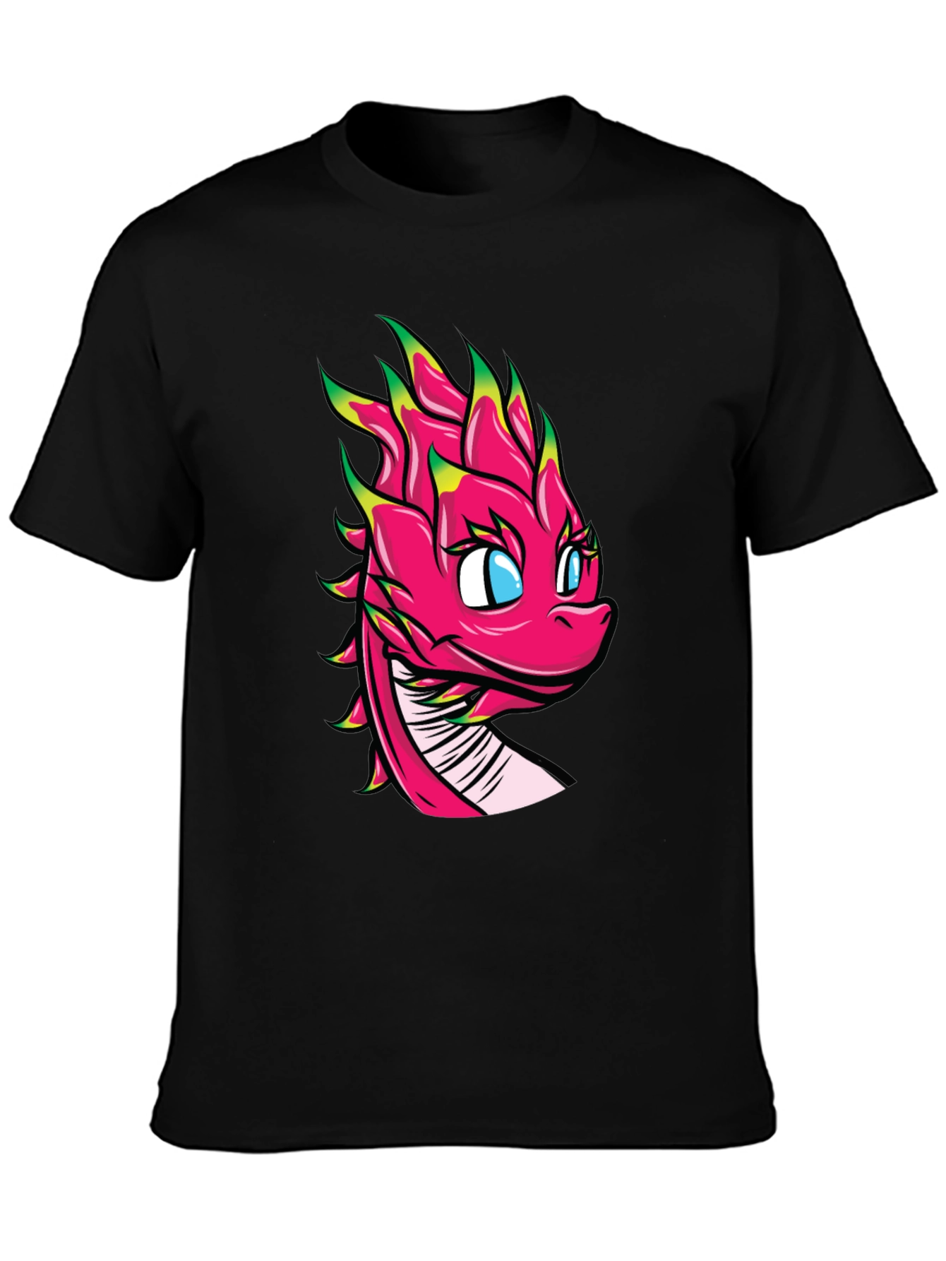 Dragon Fruit Graphic Tee - Cute Cartoon Dragon Shirt