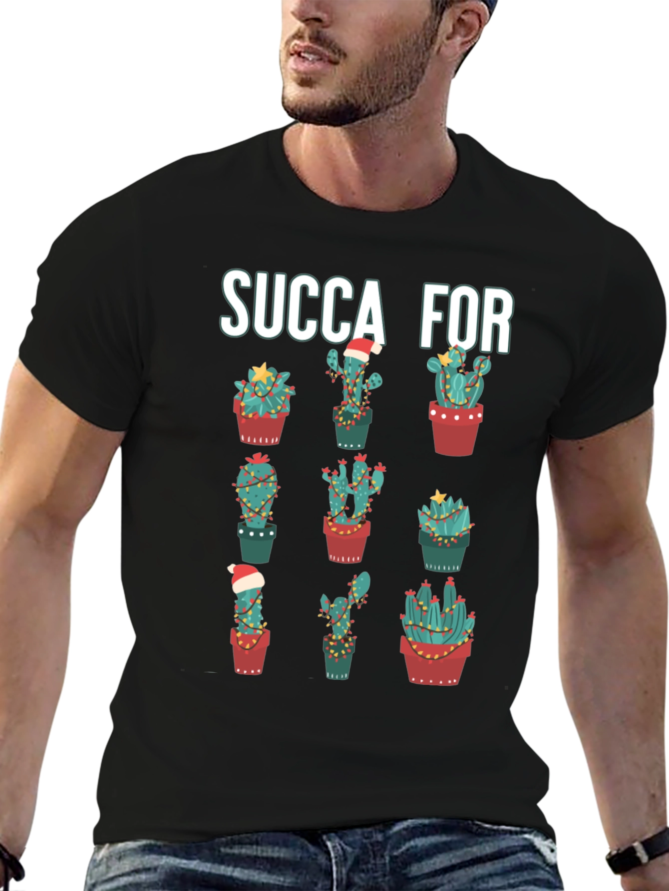 Succulent Christmas Cactus T-Shirt