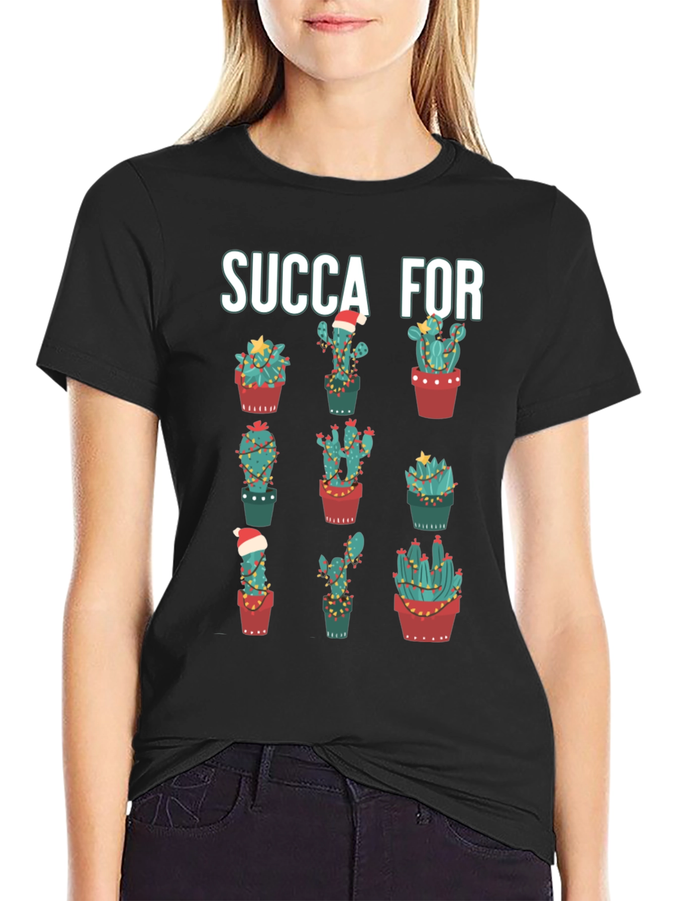 Succulent Christmas Cactus T-Shirt