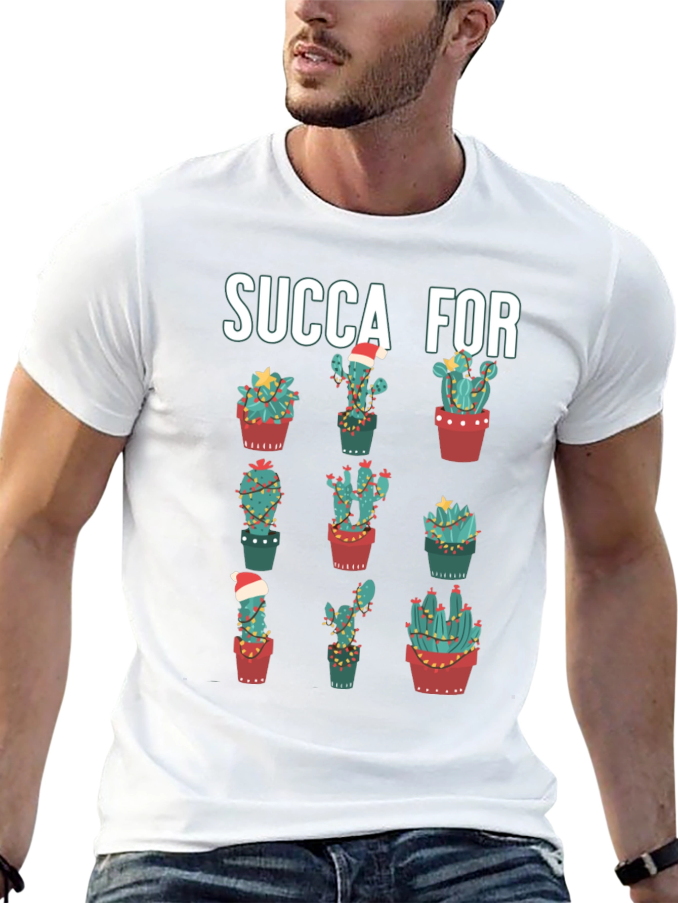 Succulent Christmas Cactus T-Shirt