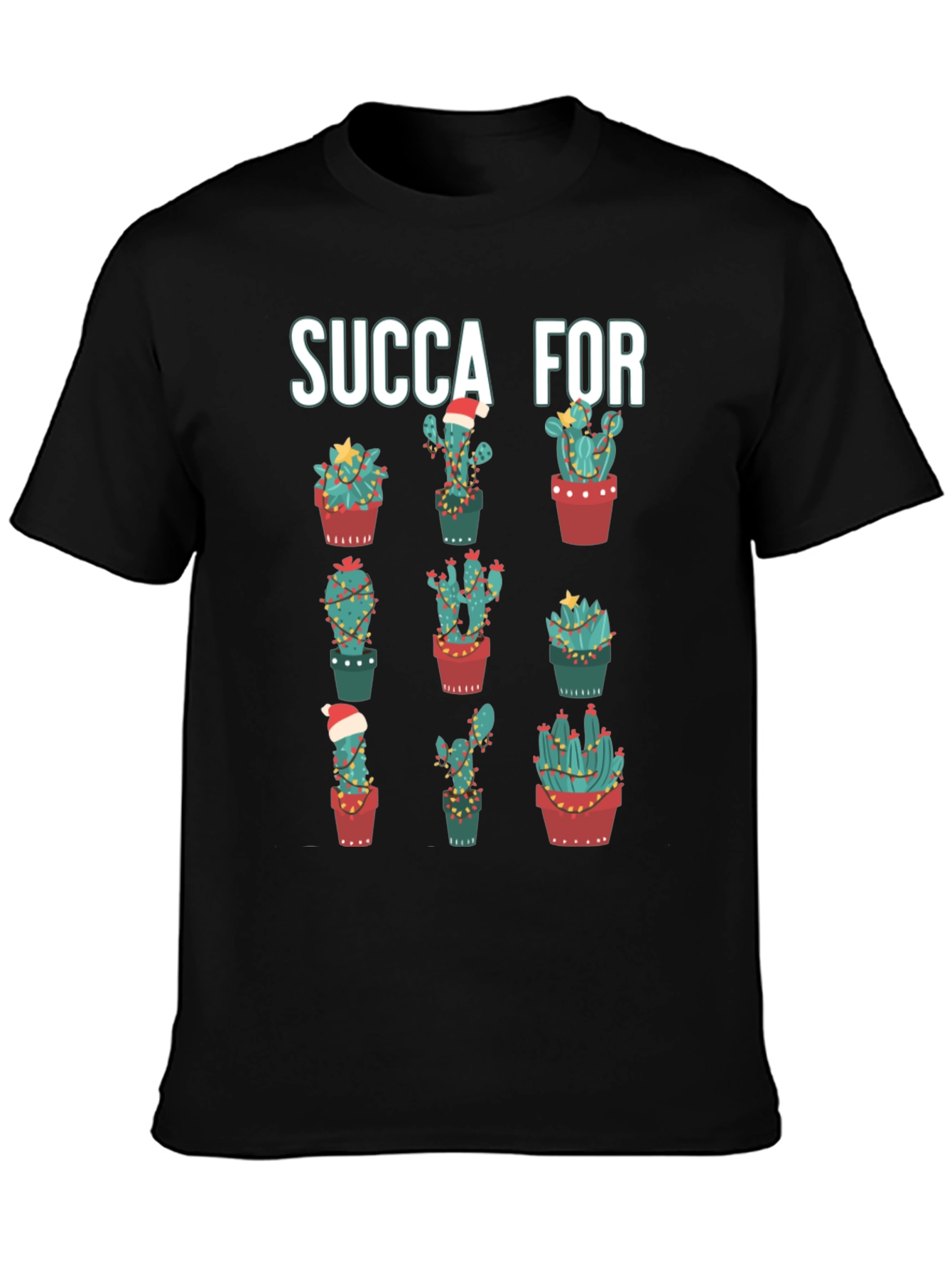 Succulent Christmas Cactus T-Shirt