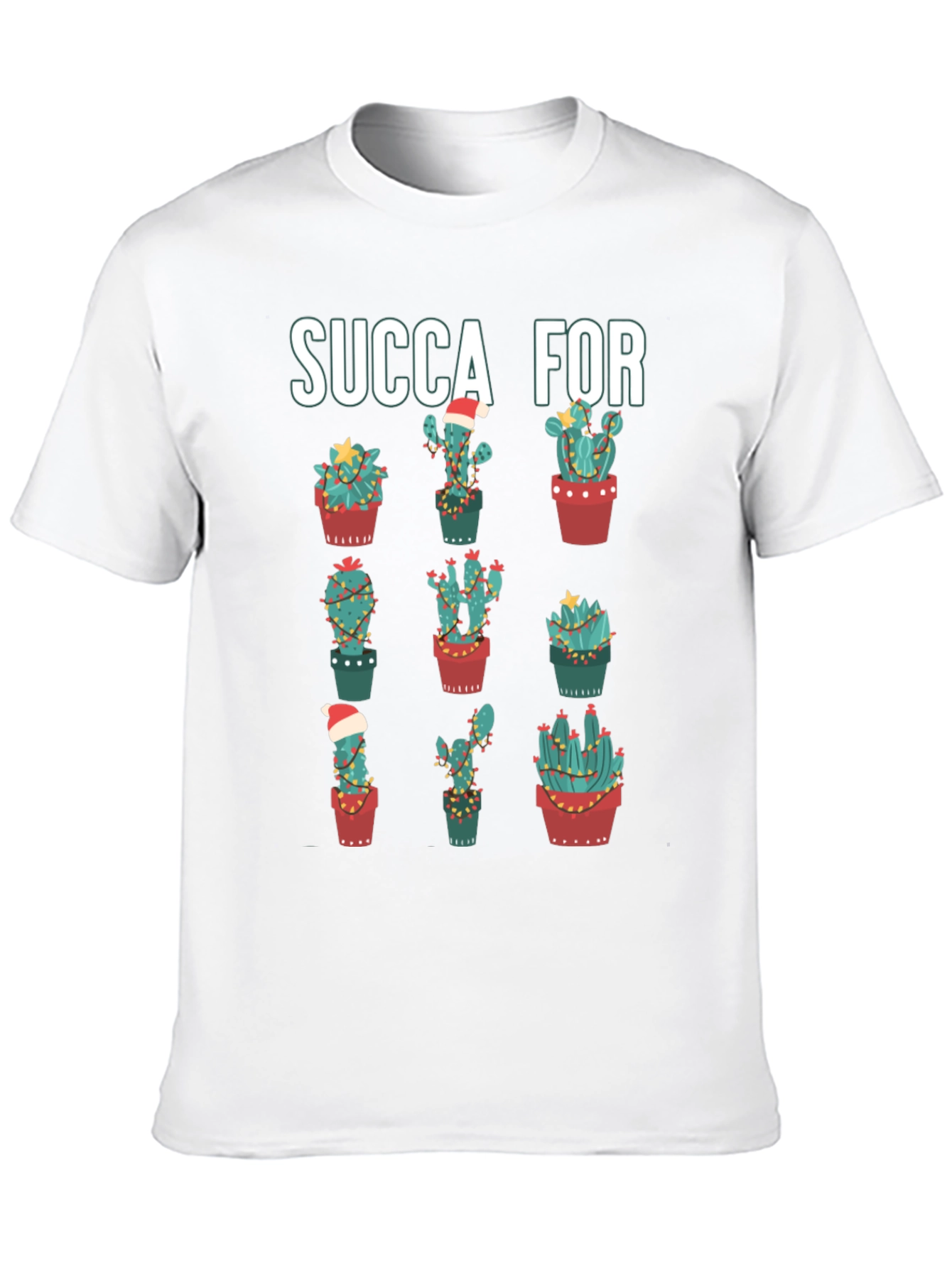 Succulent Christmas Cactus T-Shirt