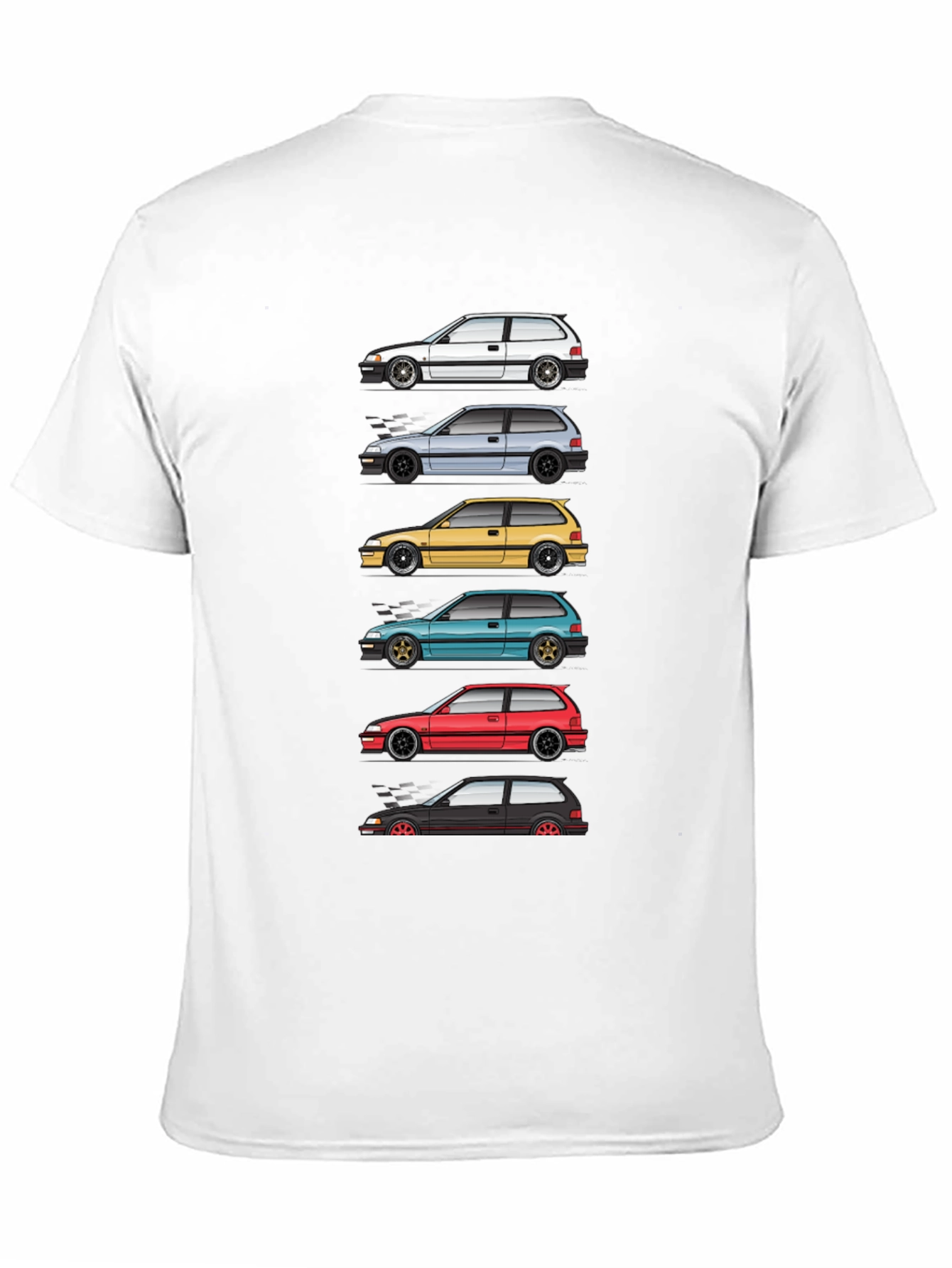Civic EF Generations T-Shirt - Car Enthusiast Tee