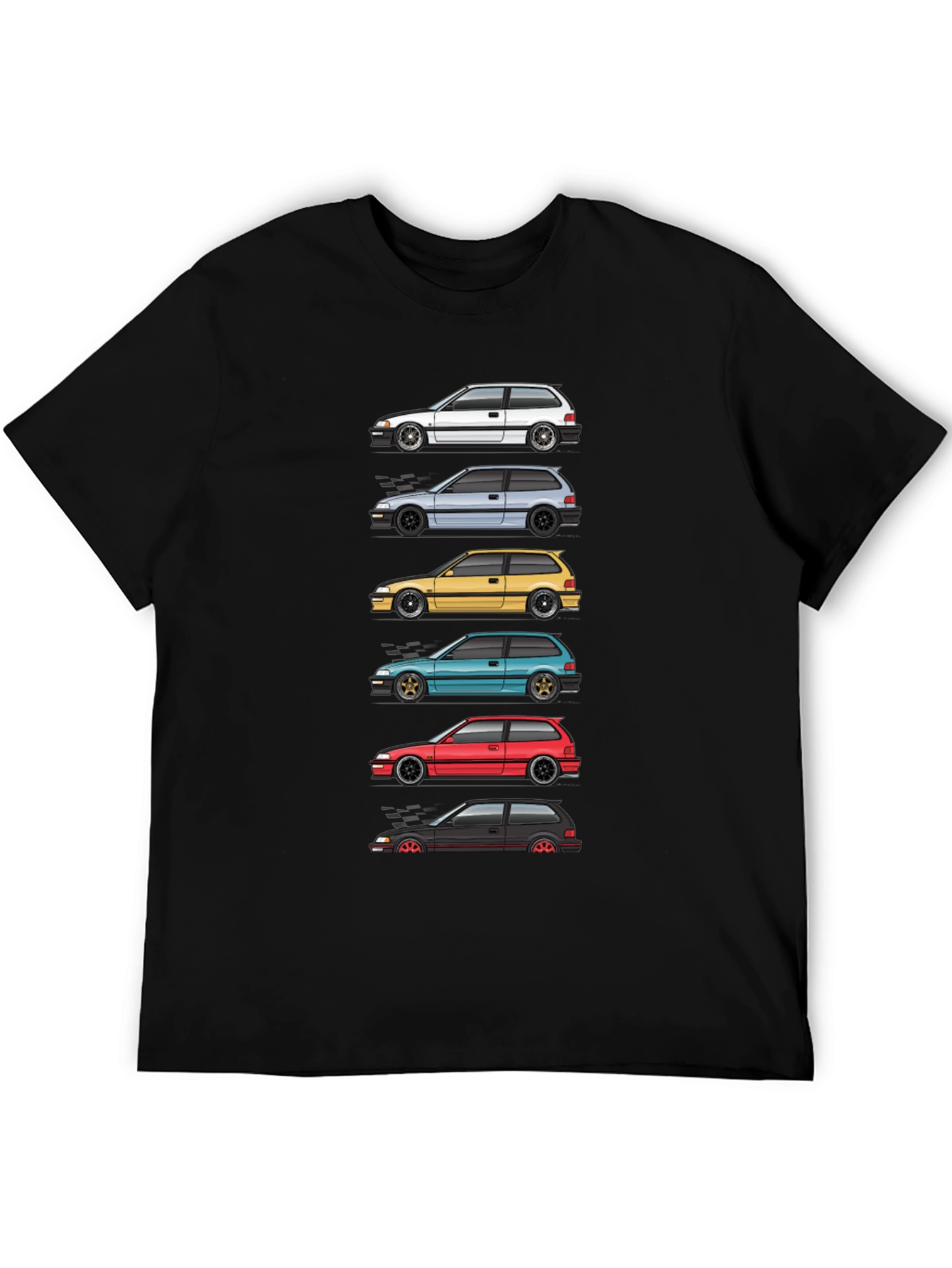 Civic EF Generations T-Shirt - Car Enthusiast Tee