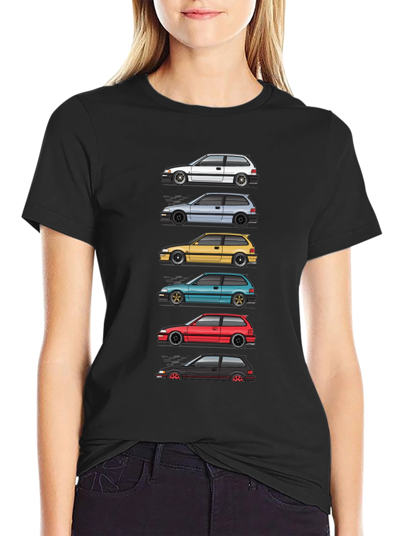 Civic EF Generations T-Shirt - Car Enthusiast Tee