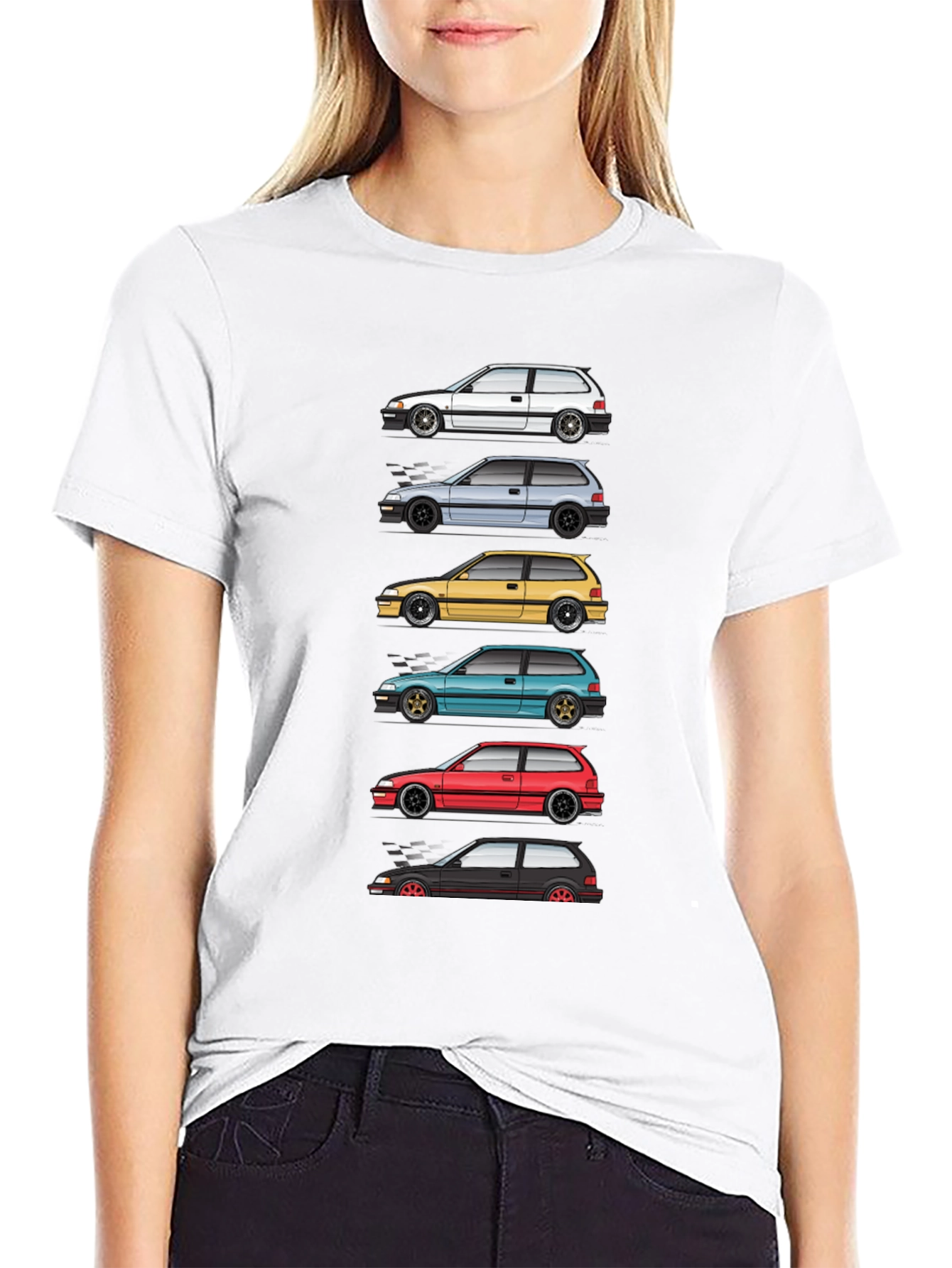 Civic EF Generations T-Shirt - Car Enthusiast Tee